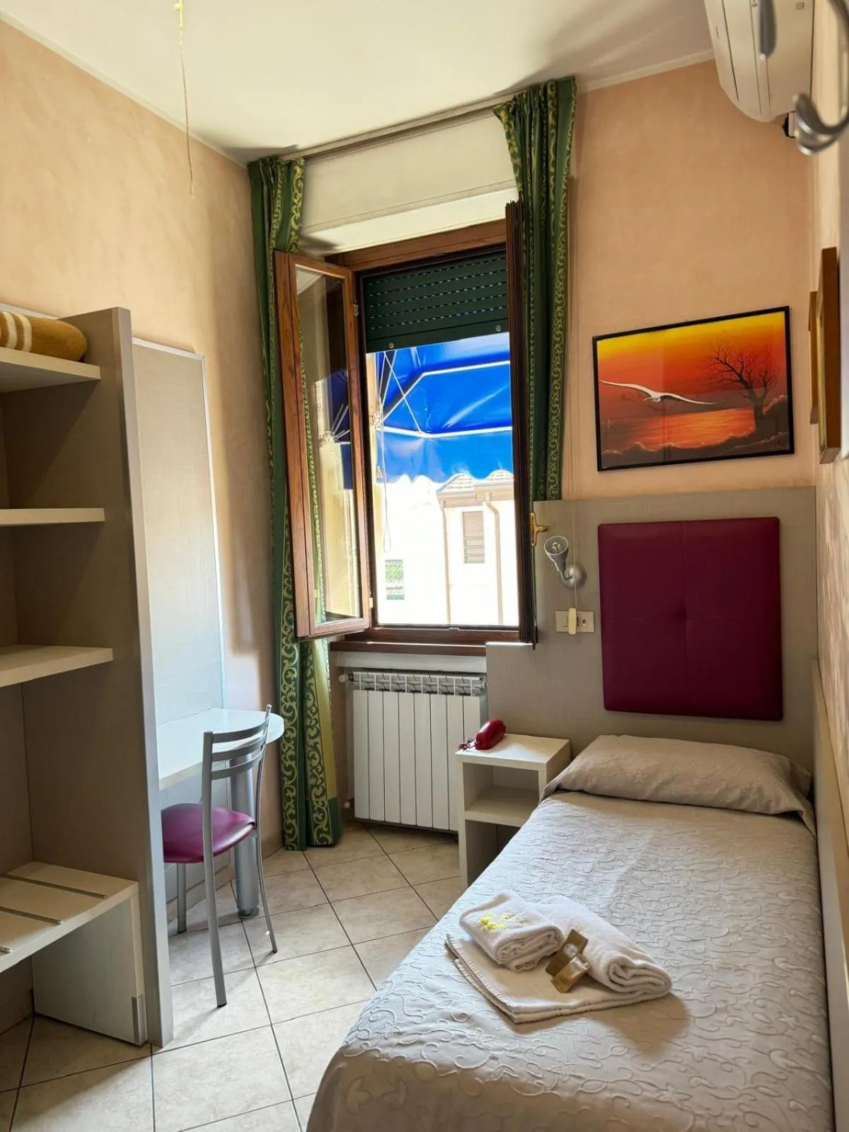 Bed in Hotel Le Querce