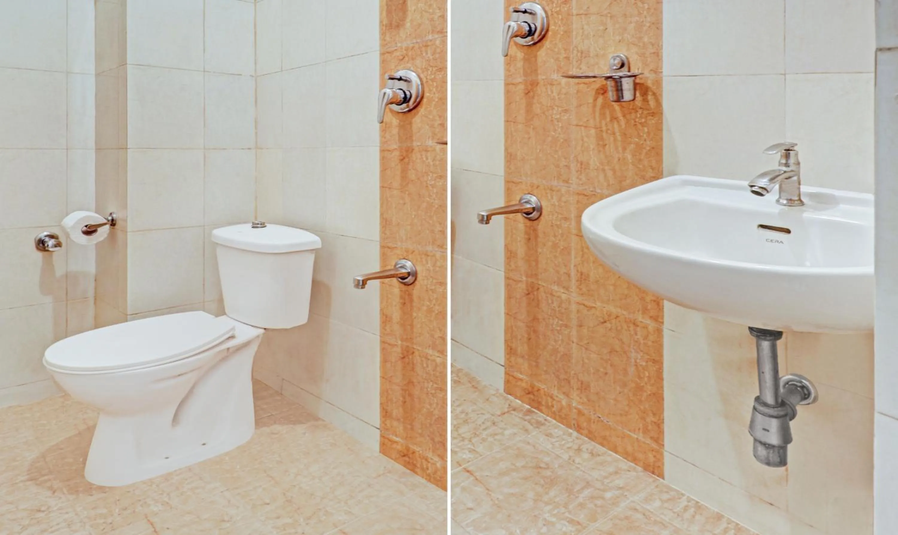 Bathroom in Treebo Trinitywood