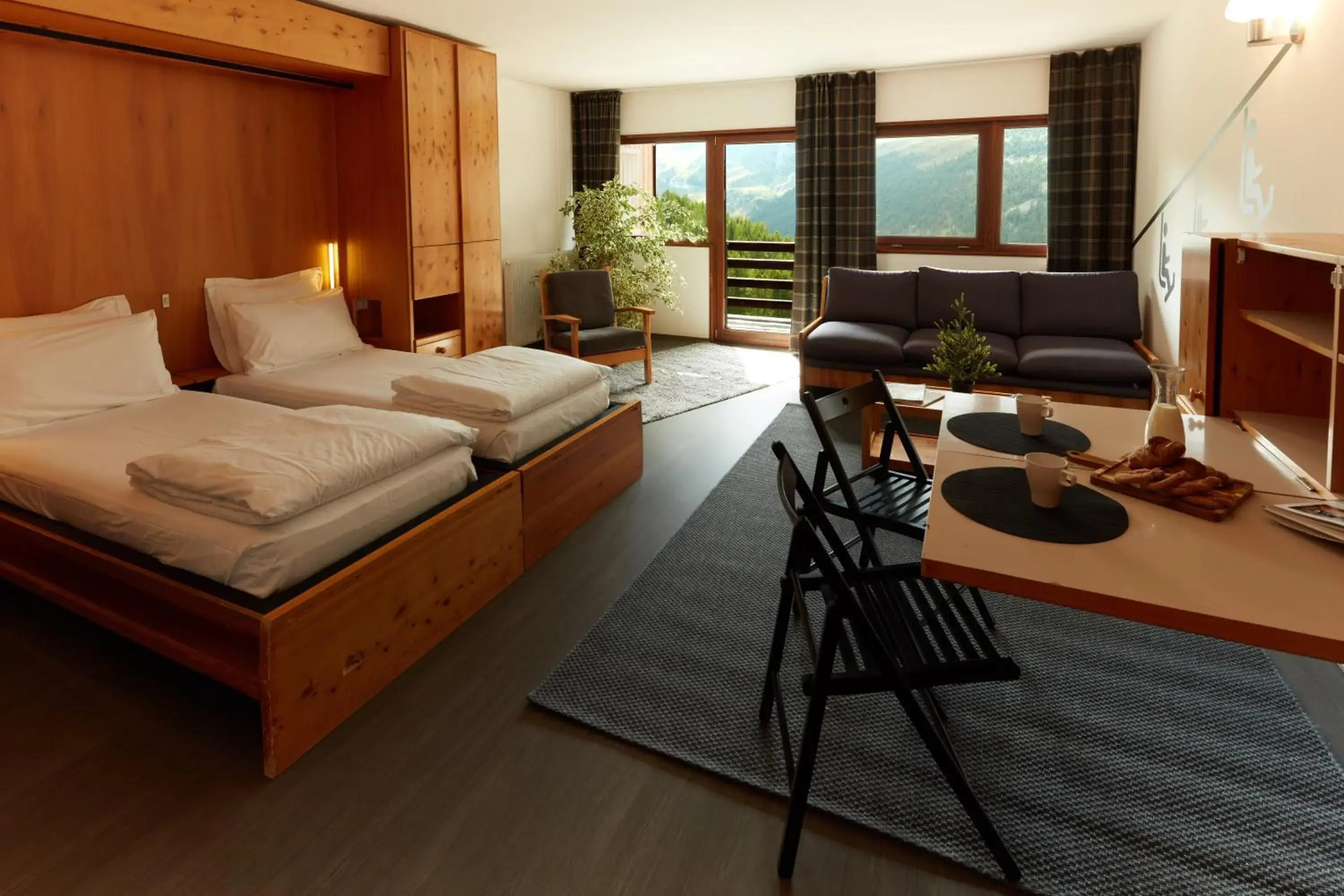 Studio with Balcony and Mountain View in BASE CAMP alpine apartments Studio with Balcony and Mountain View in BASE CAMP alpine apartments