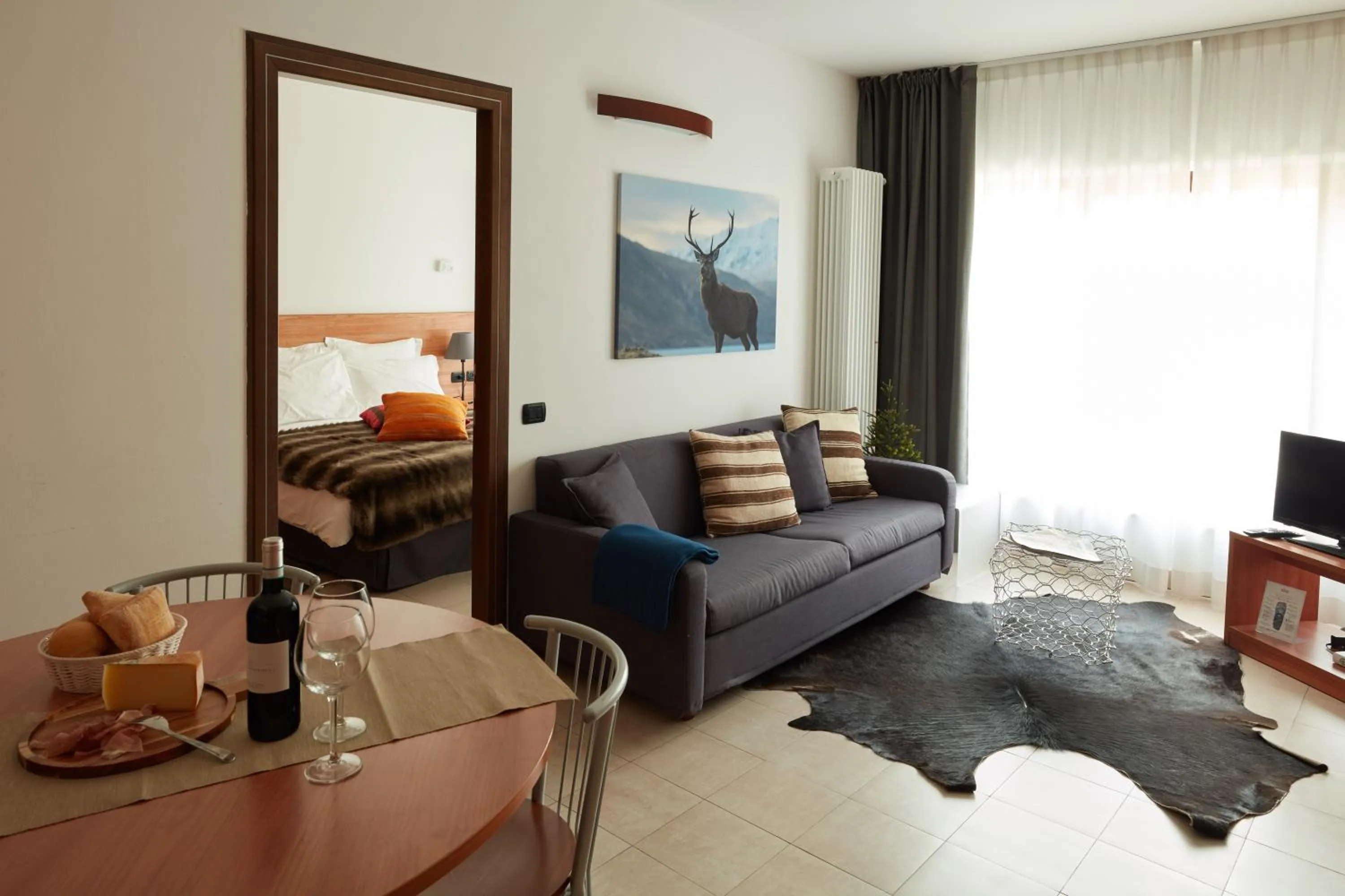 Photo of the whole room, Bed in BASE CAMP alpine apartments