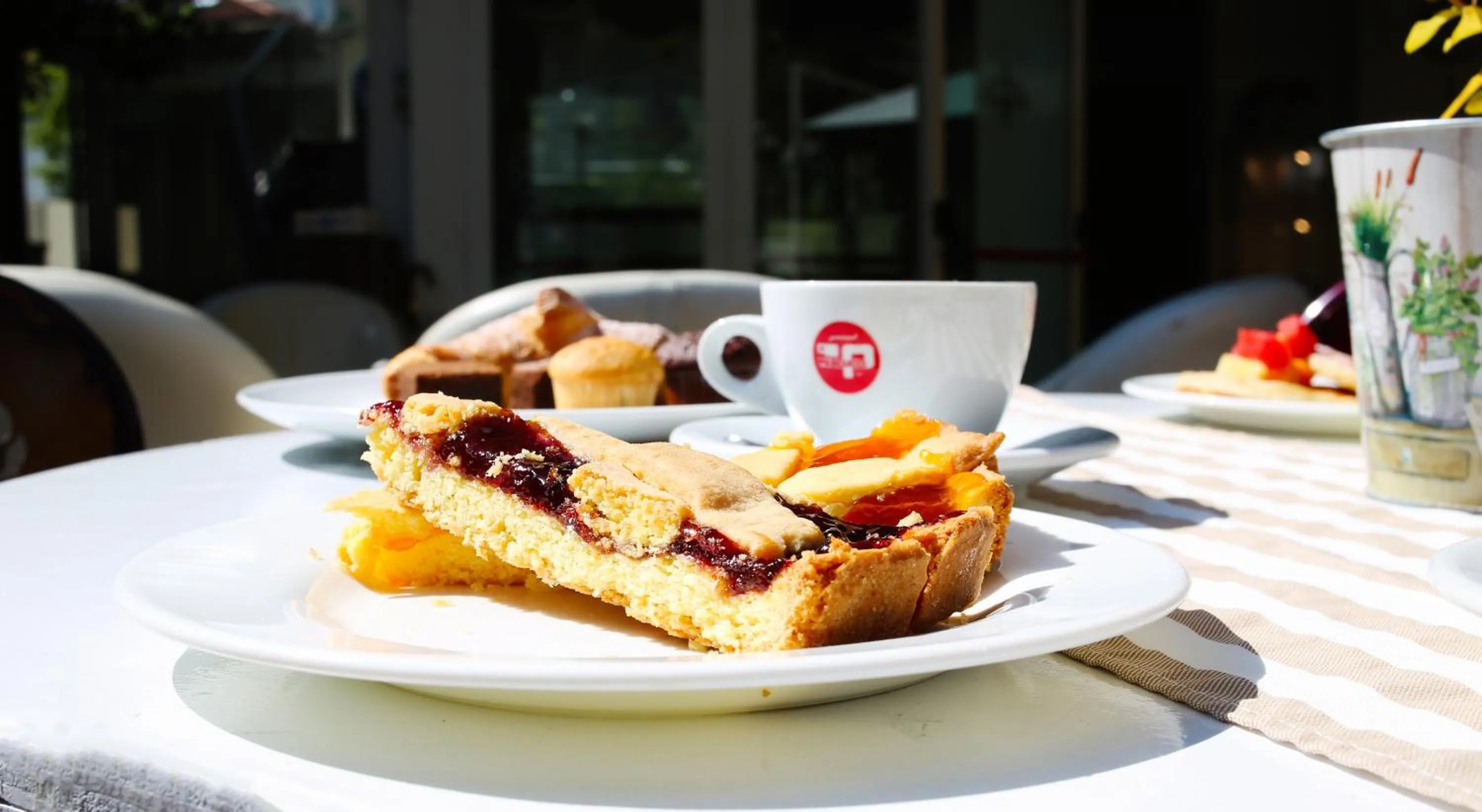 Food close-up in Hotel Falco