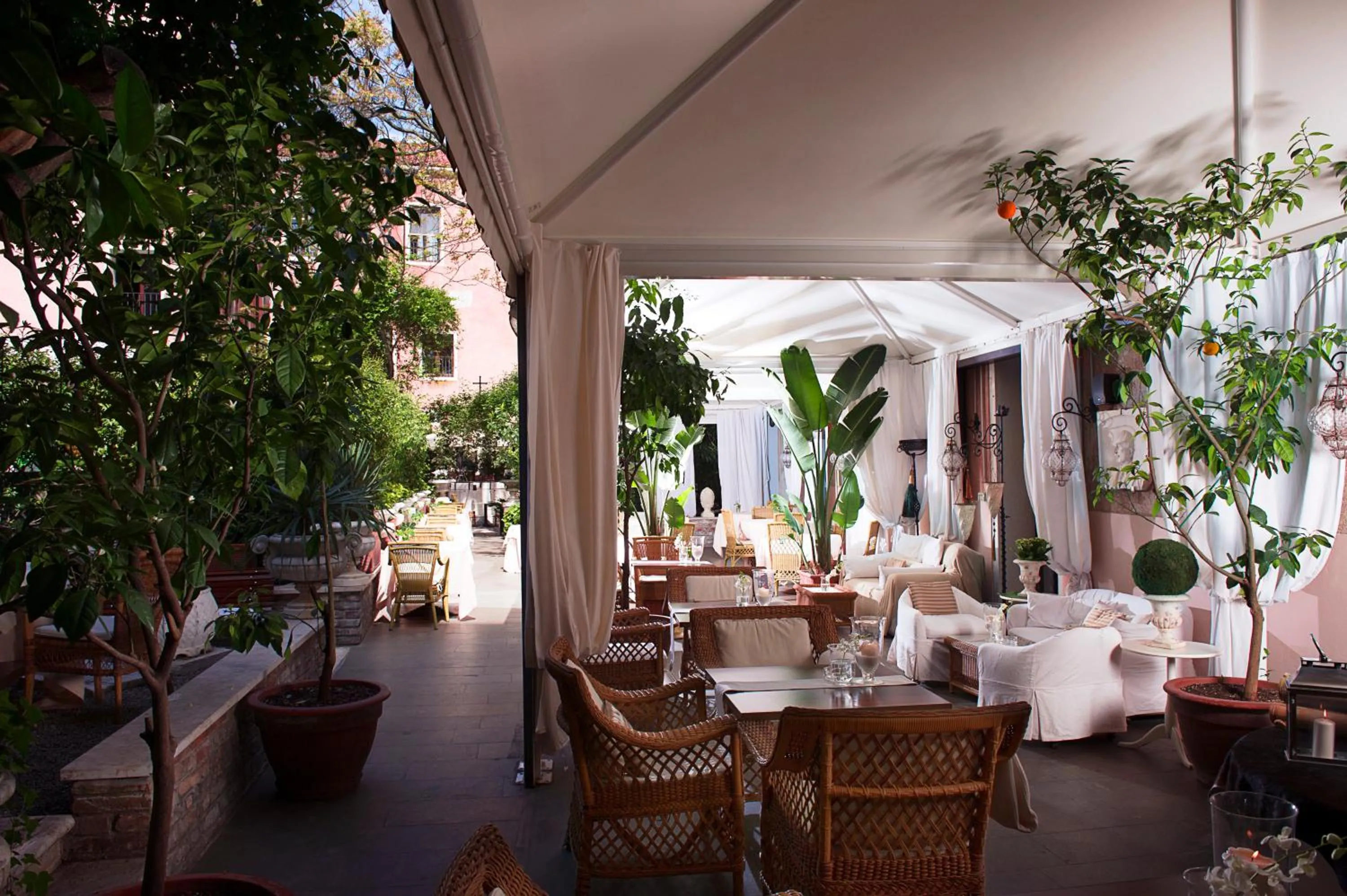 Garden in Hotel Metropole Venezia