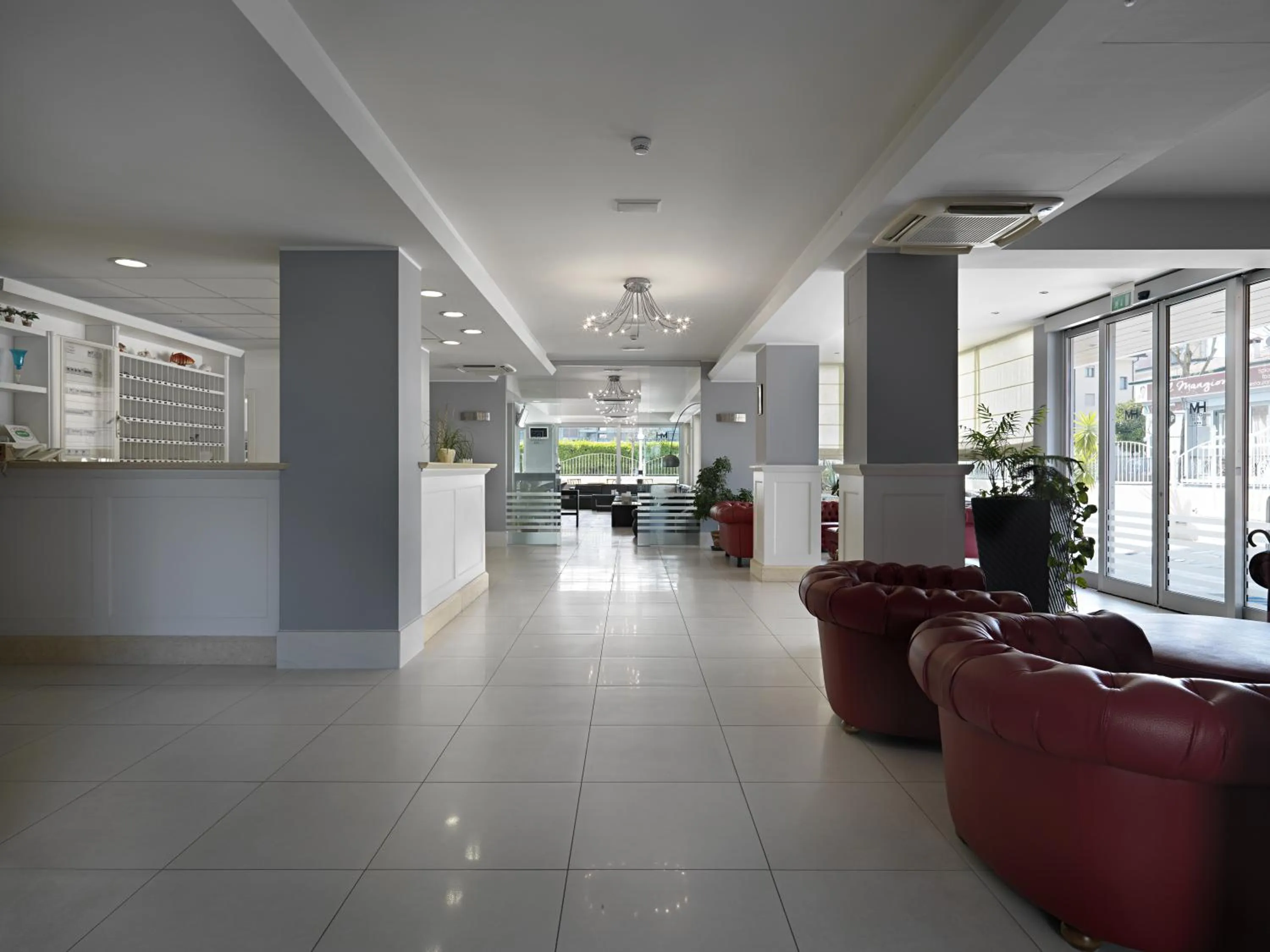 Lobby or reception in Hotel Miami