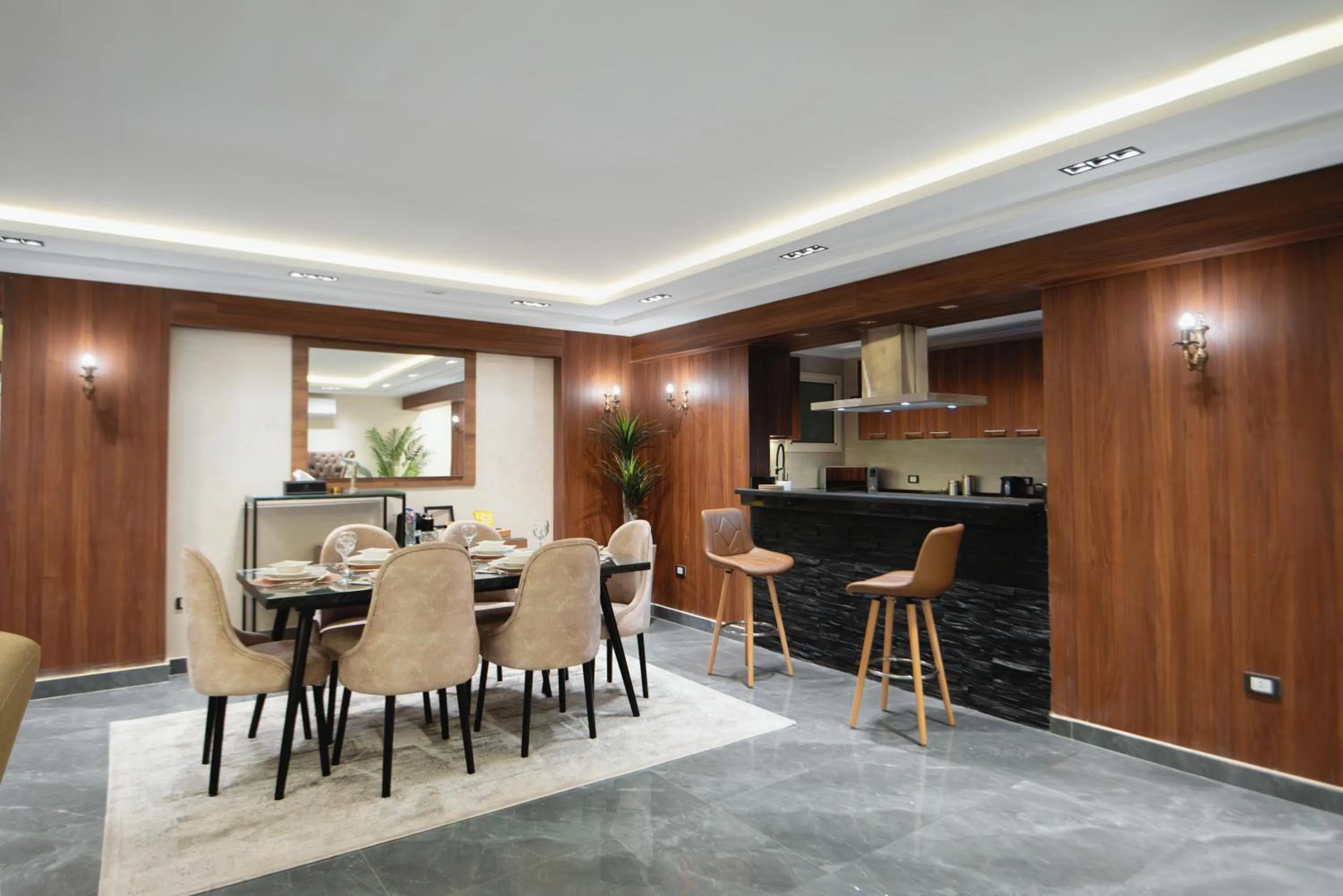 Dining area in ArabElite