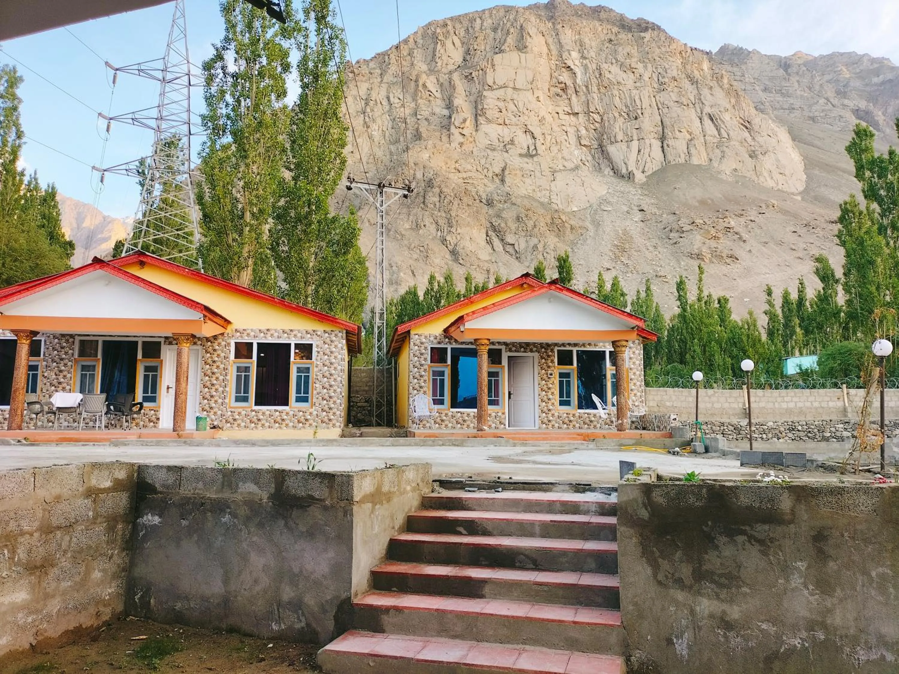 Property building in Skardu View Point Hotel