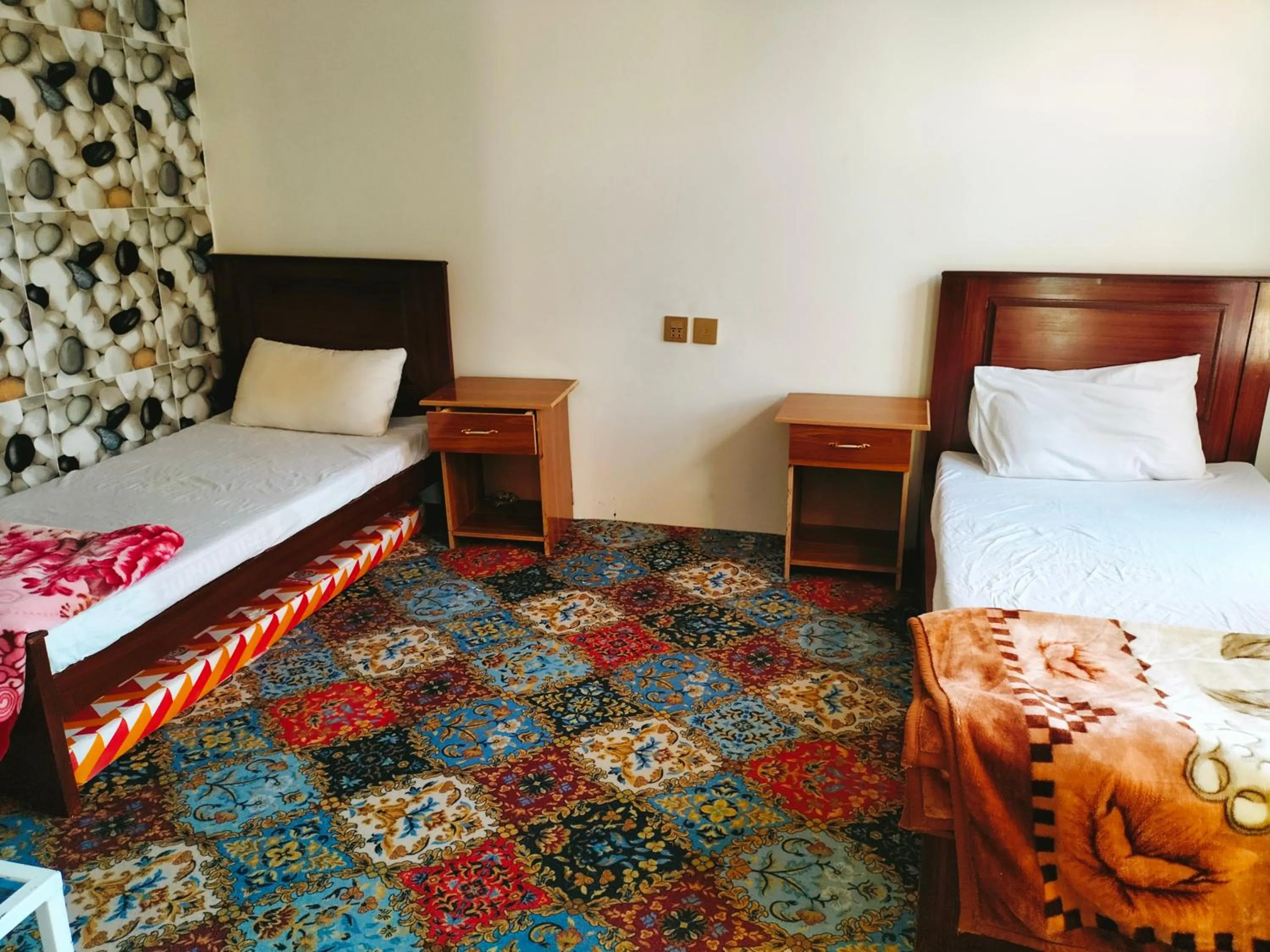 Photo of the whole room, Bed in Skardu View Point Hotel