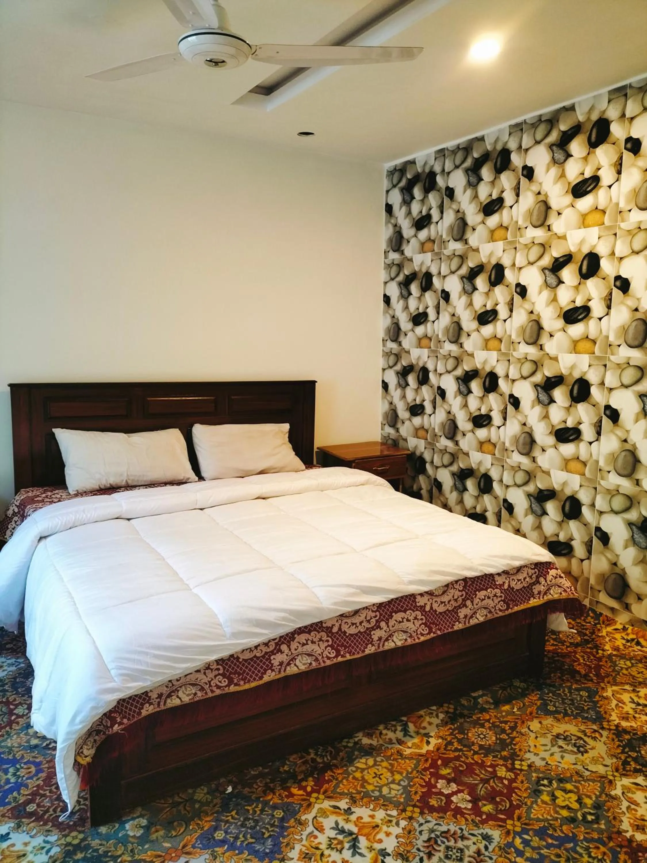 Photo of the whole room, Bed in Skardu View Point Hotel