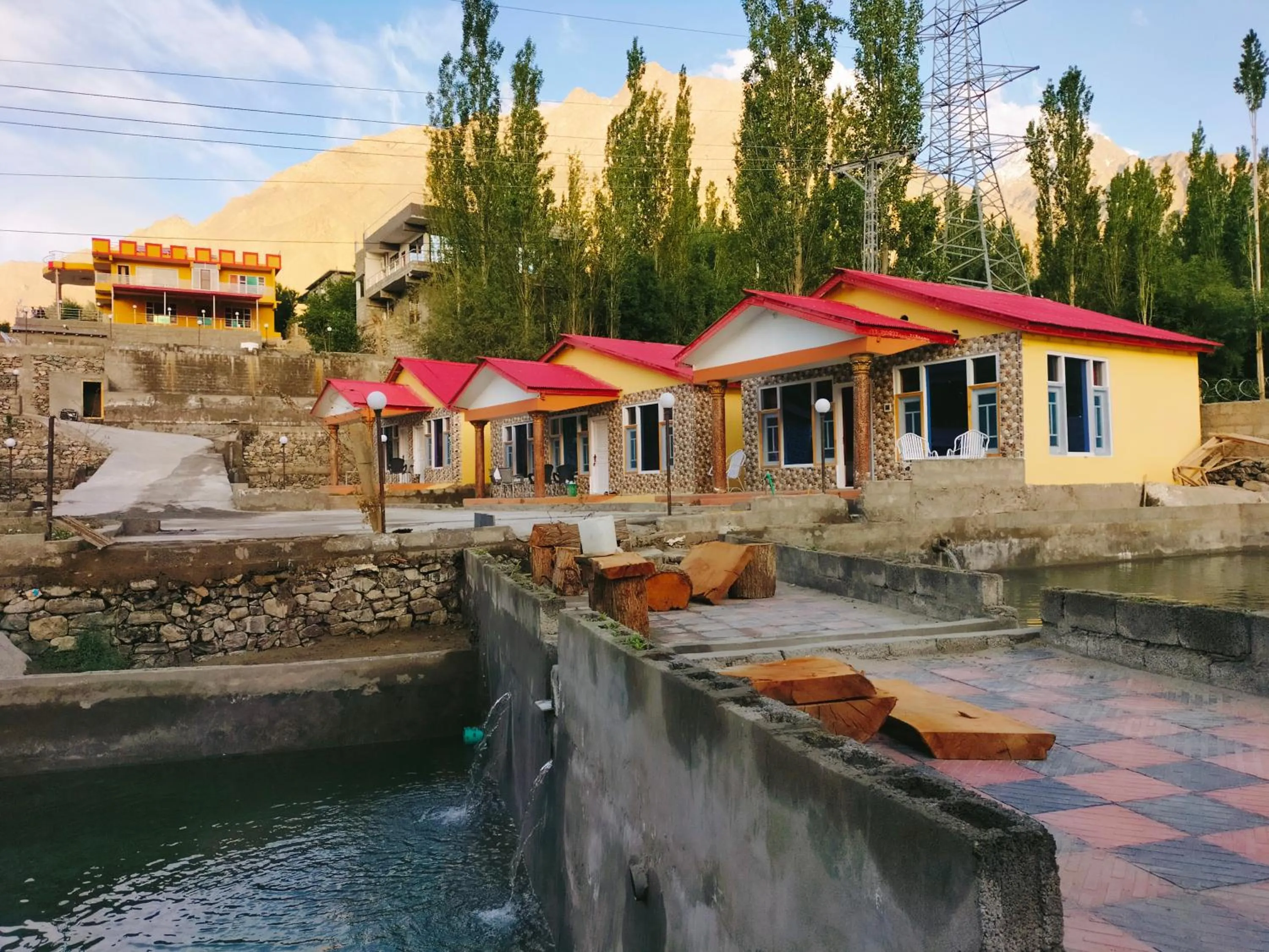 Property building in Skardu View Point Hotel