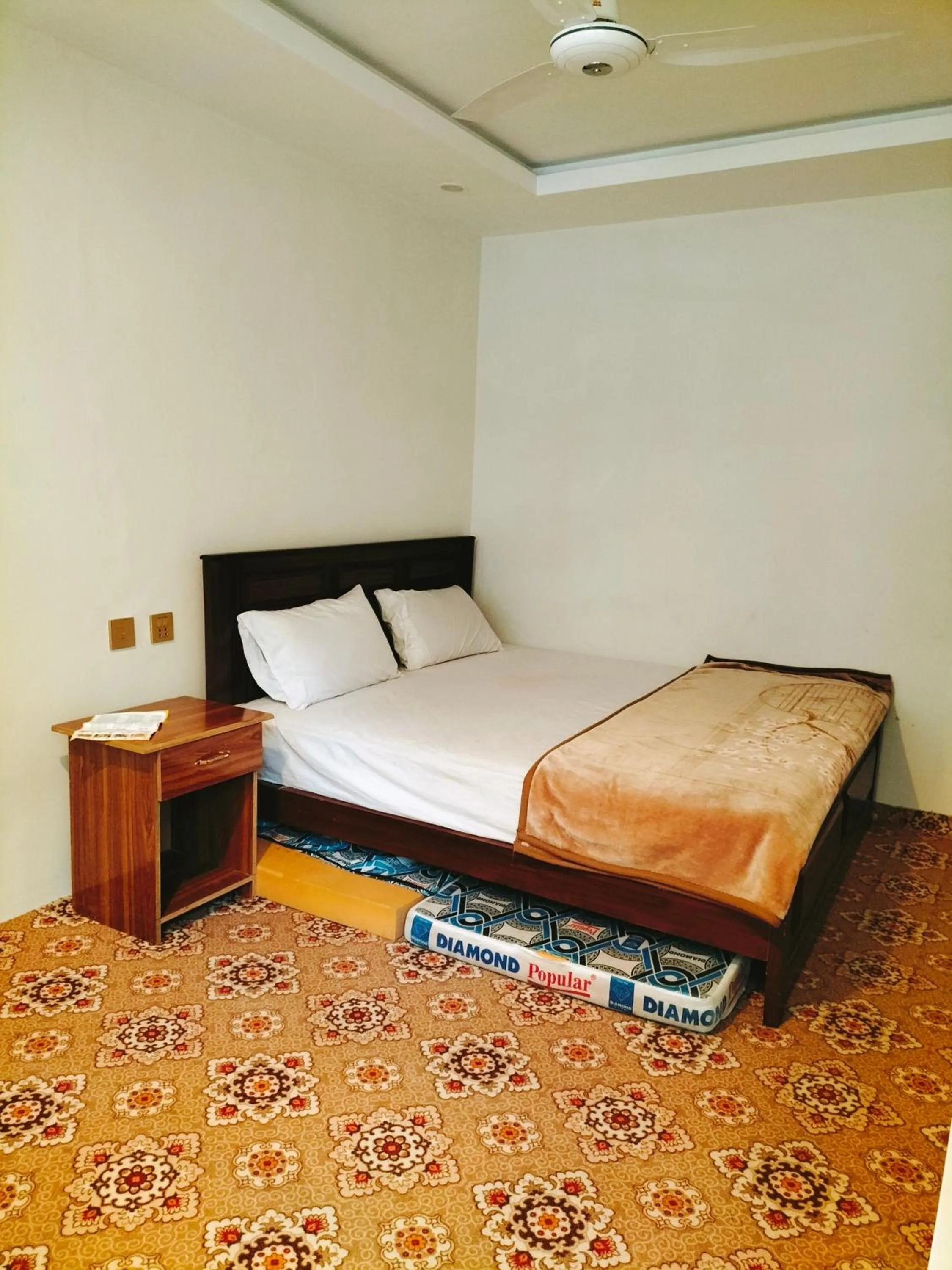 Photo of the whole room, Bed in Skardu View Point Hotel