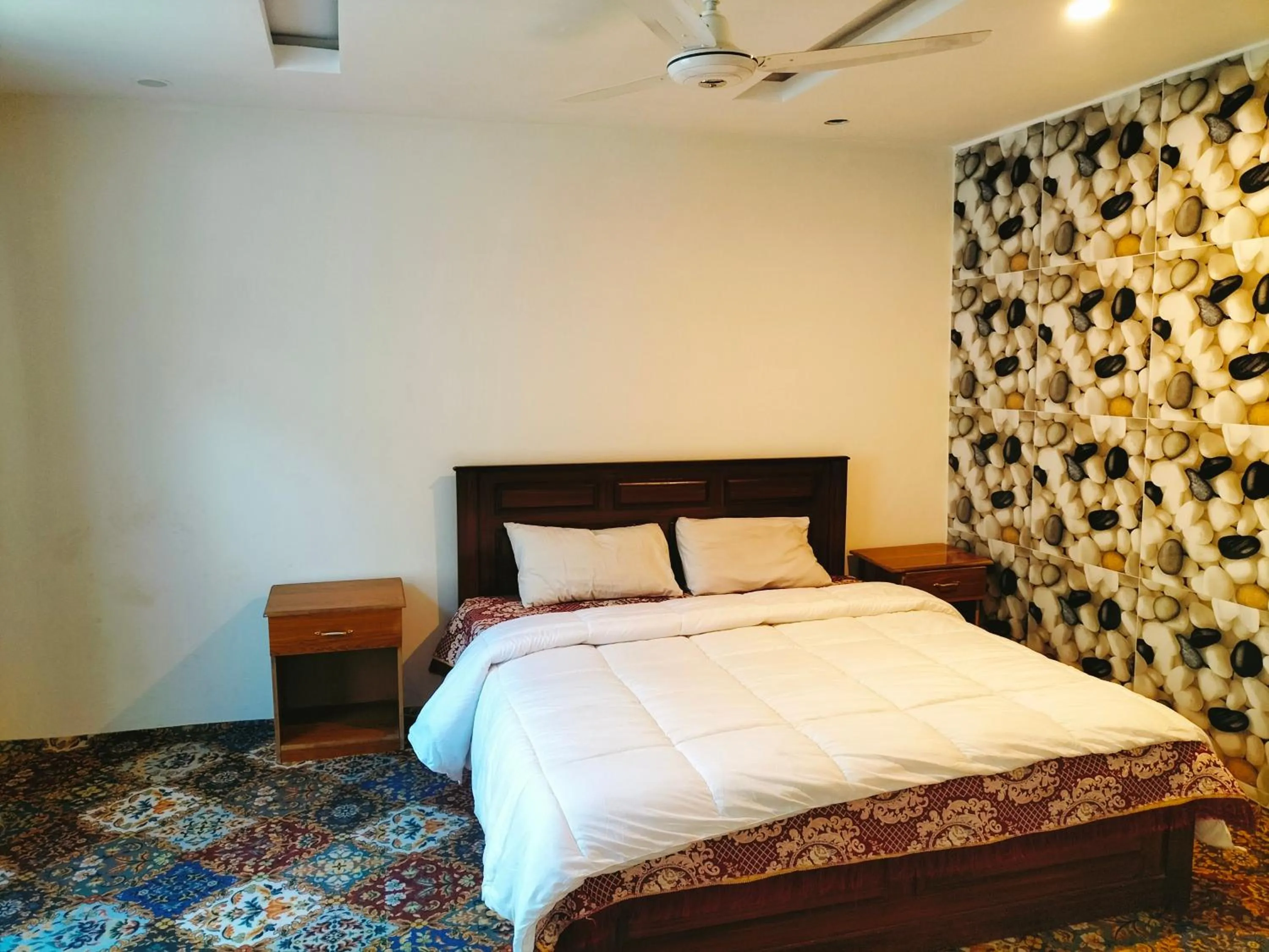 Photo of the whole room, Bed in Skardu View Point Hotel