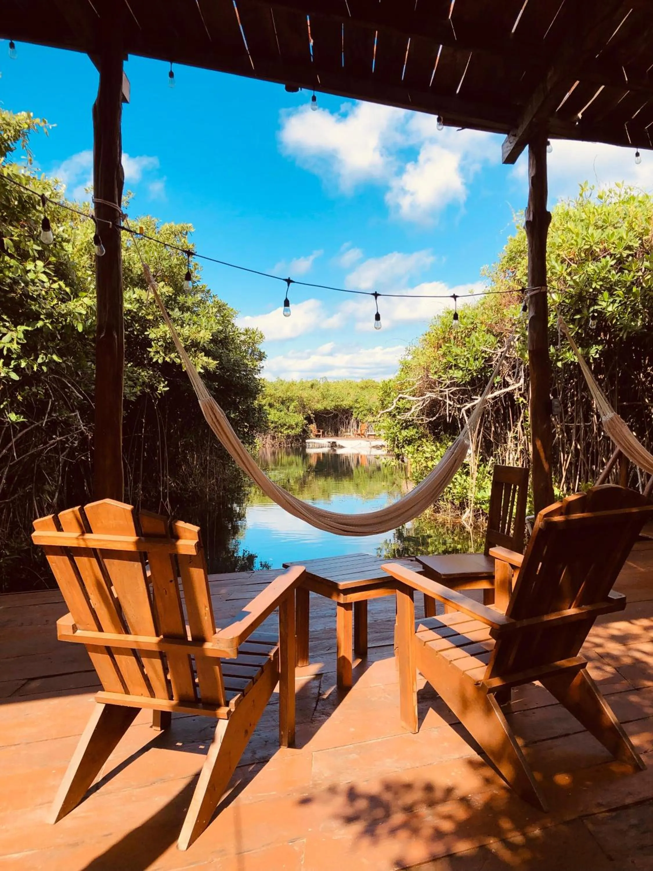 Patio in Cabañas Tulum - Aldea Mangle & Cenote