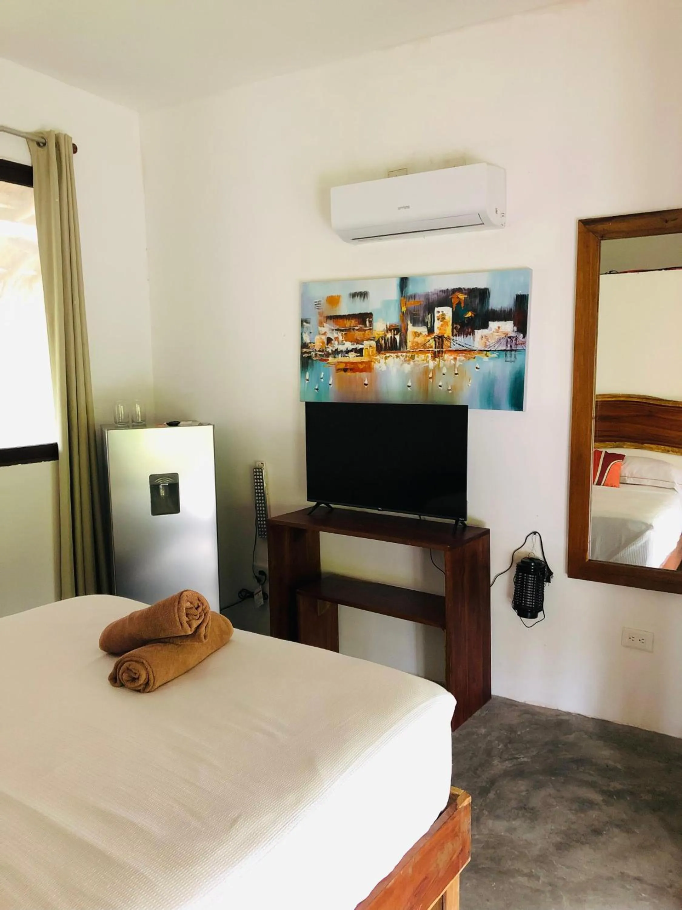 Bed in Cabañas Tulum - Aldea Mangle & Cenote