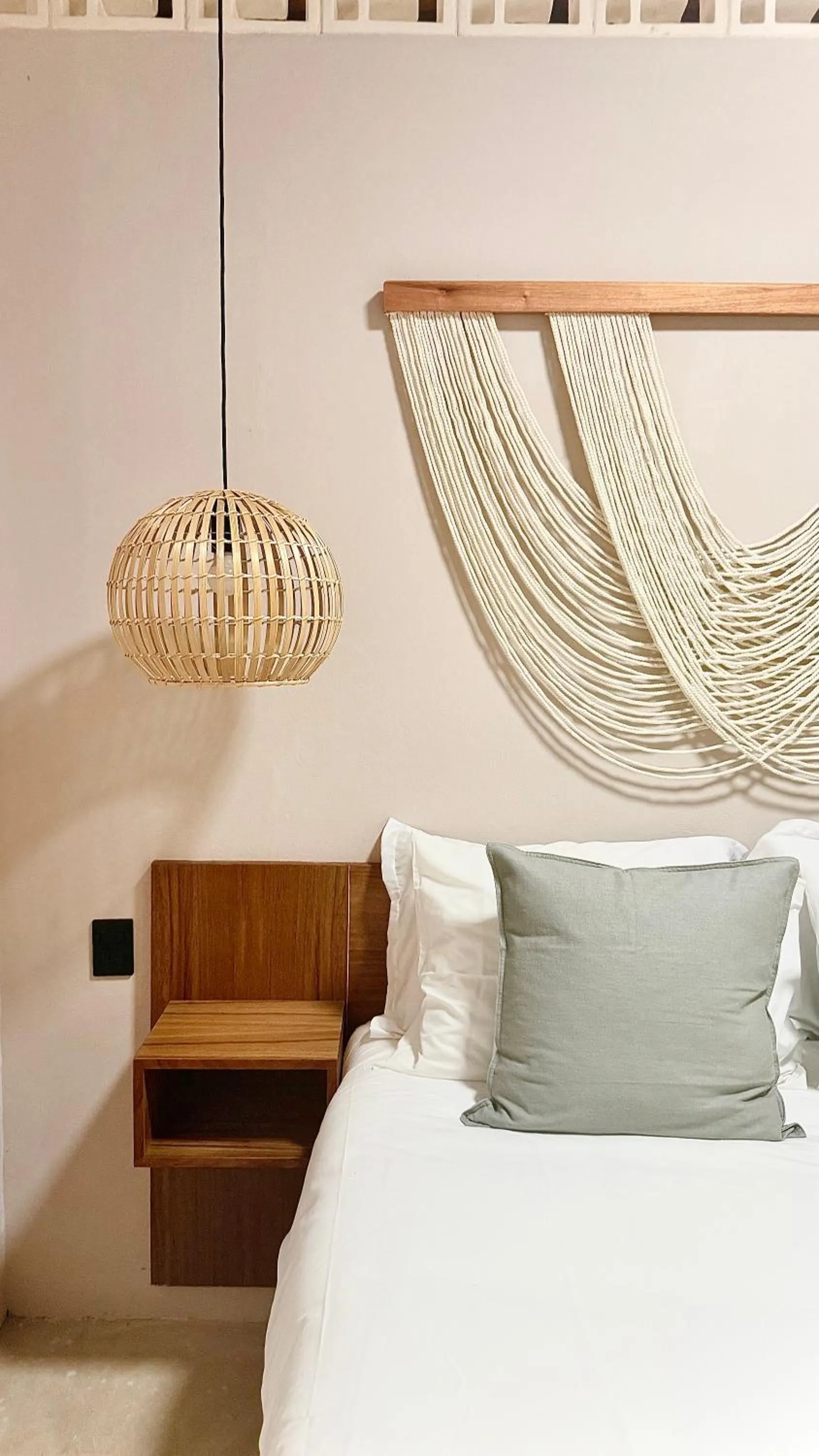 Bed in Cabañas Tulum - Aldea Mangle & Cenote