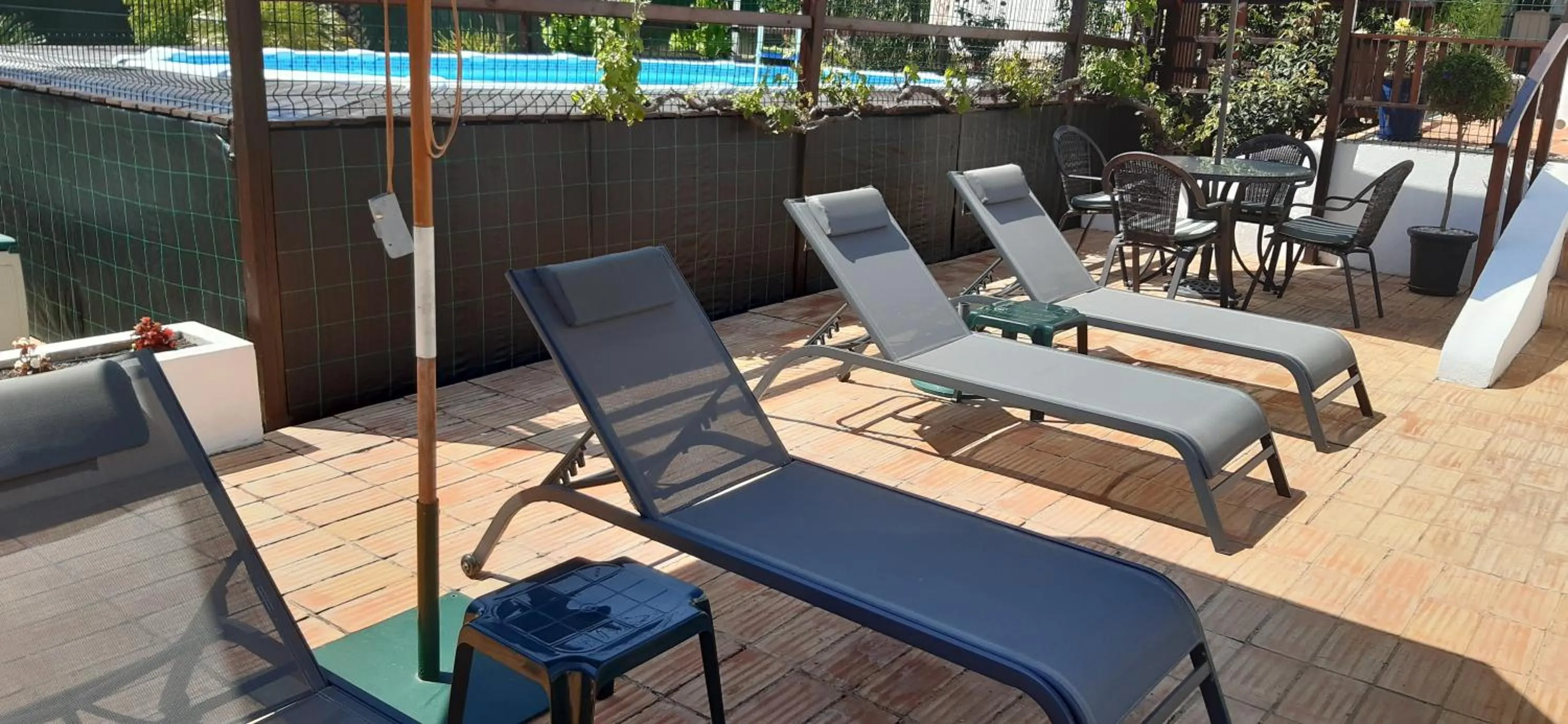 Balcony/Terrace in ApraHouseLoule Guesthouse