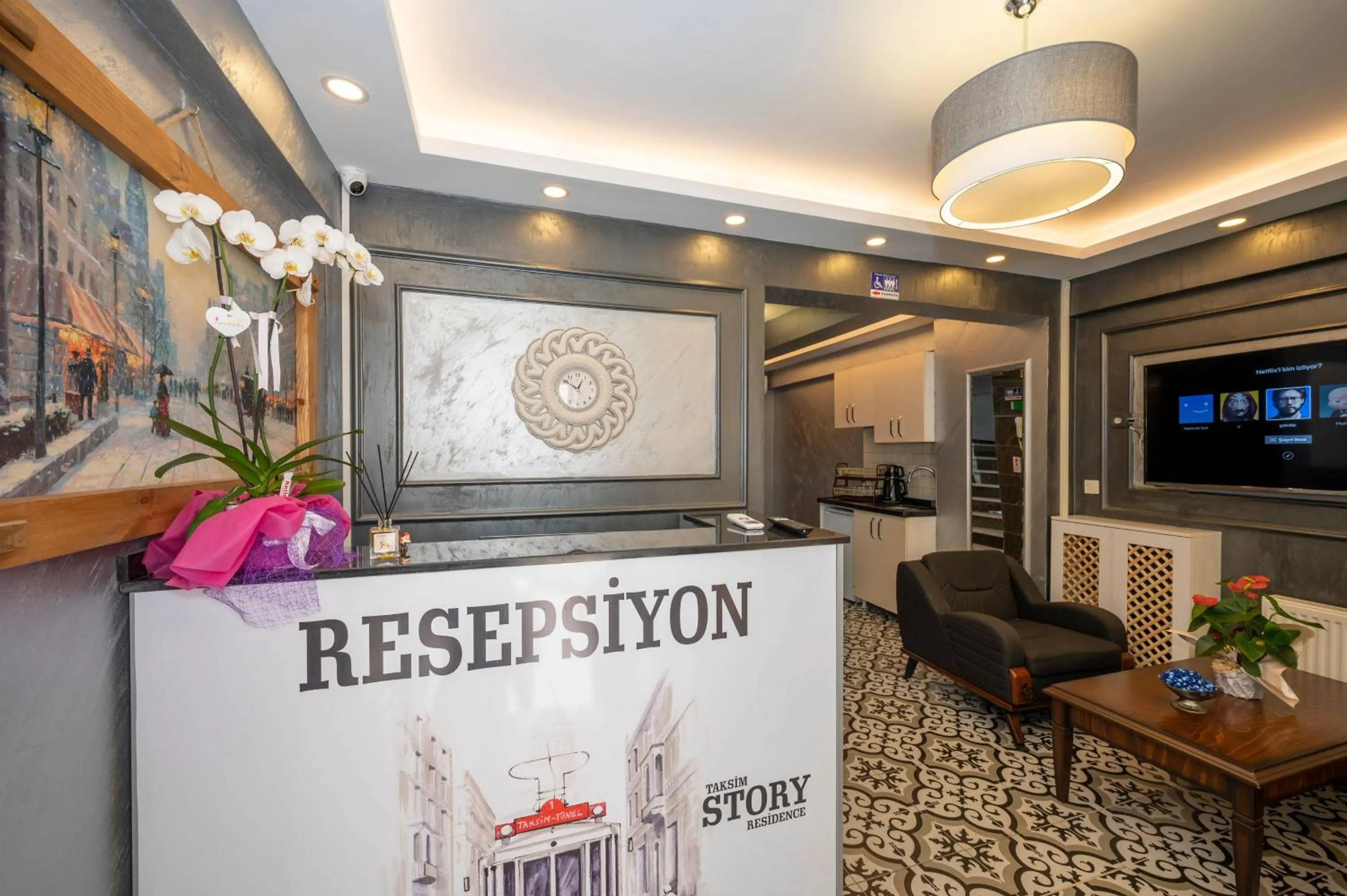Lobby or reception in Taksim Story Residence