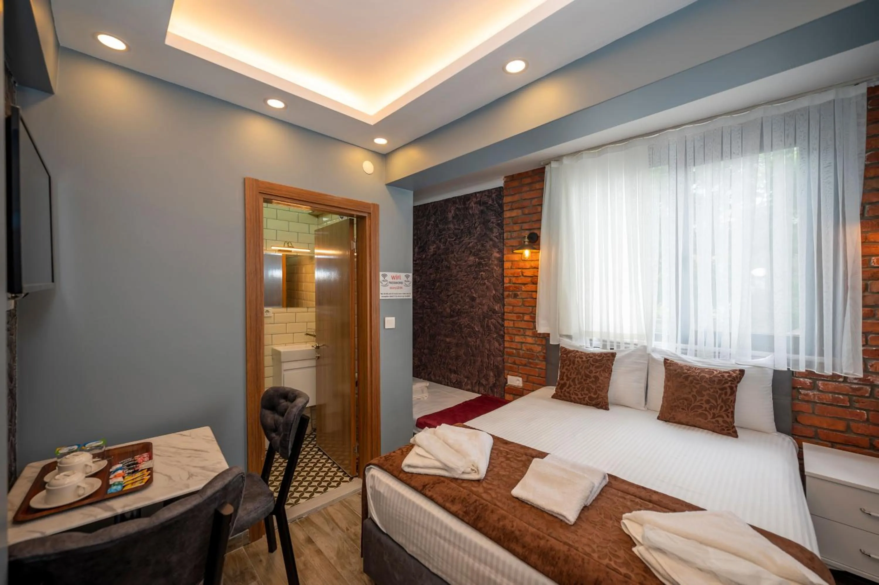 Bed in Taksim Story Residence