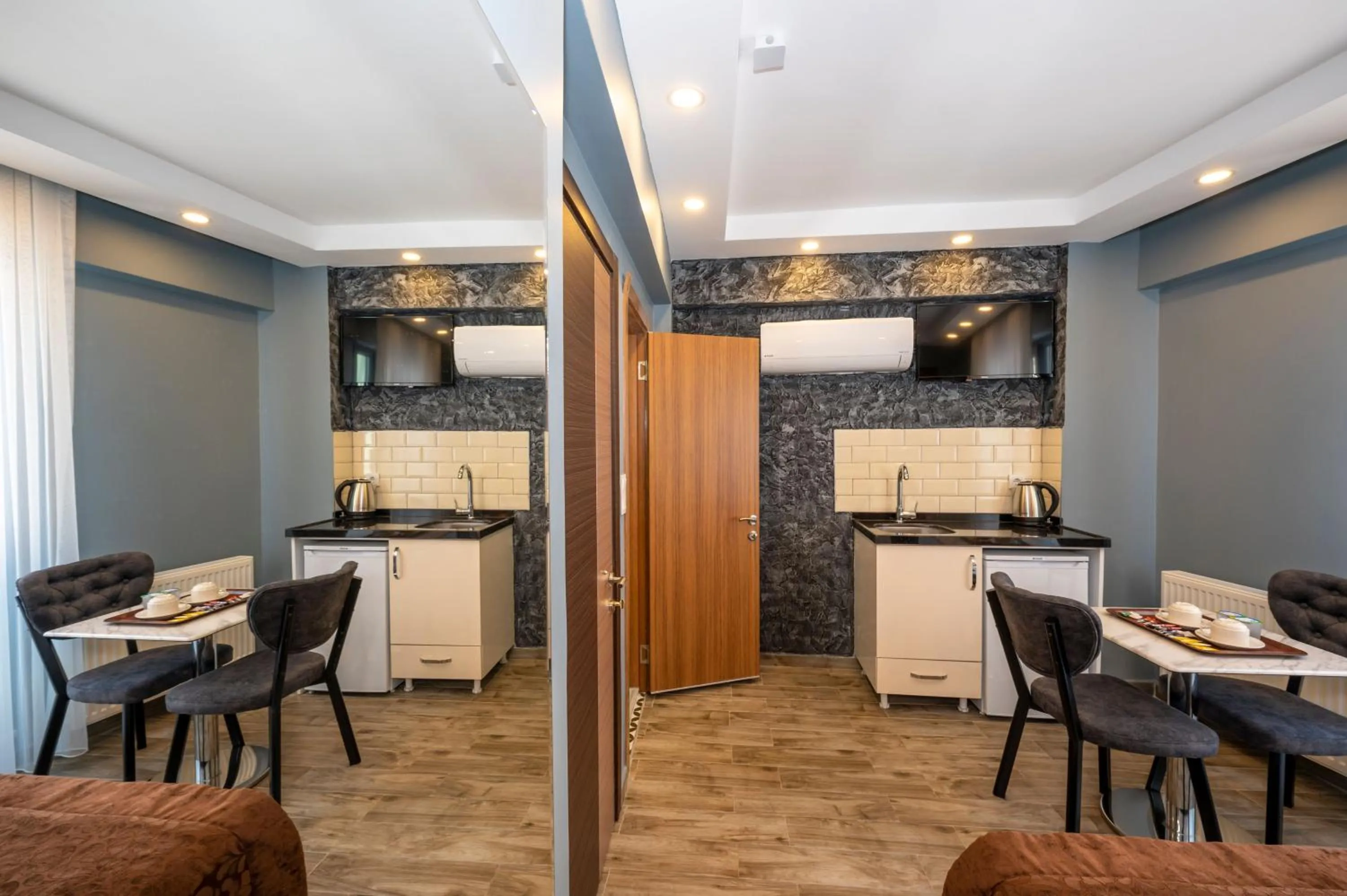 Kitchen or kitchenette in Taksim Story Residence