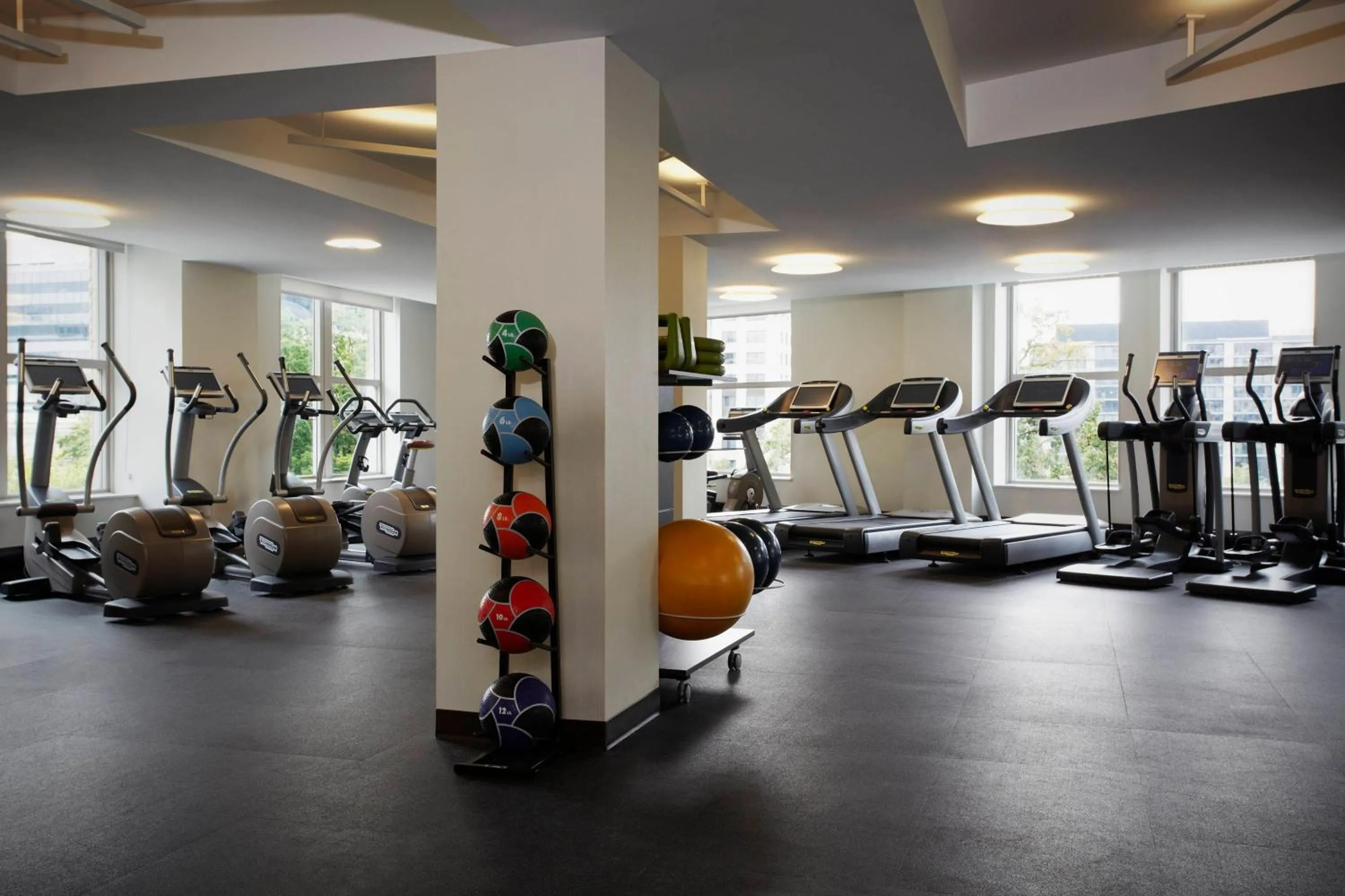 Fitness centre/facilities in Marriott Marquis Washington, DC