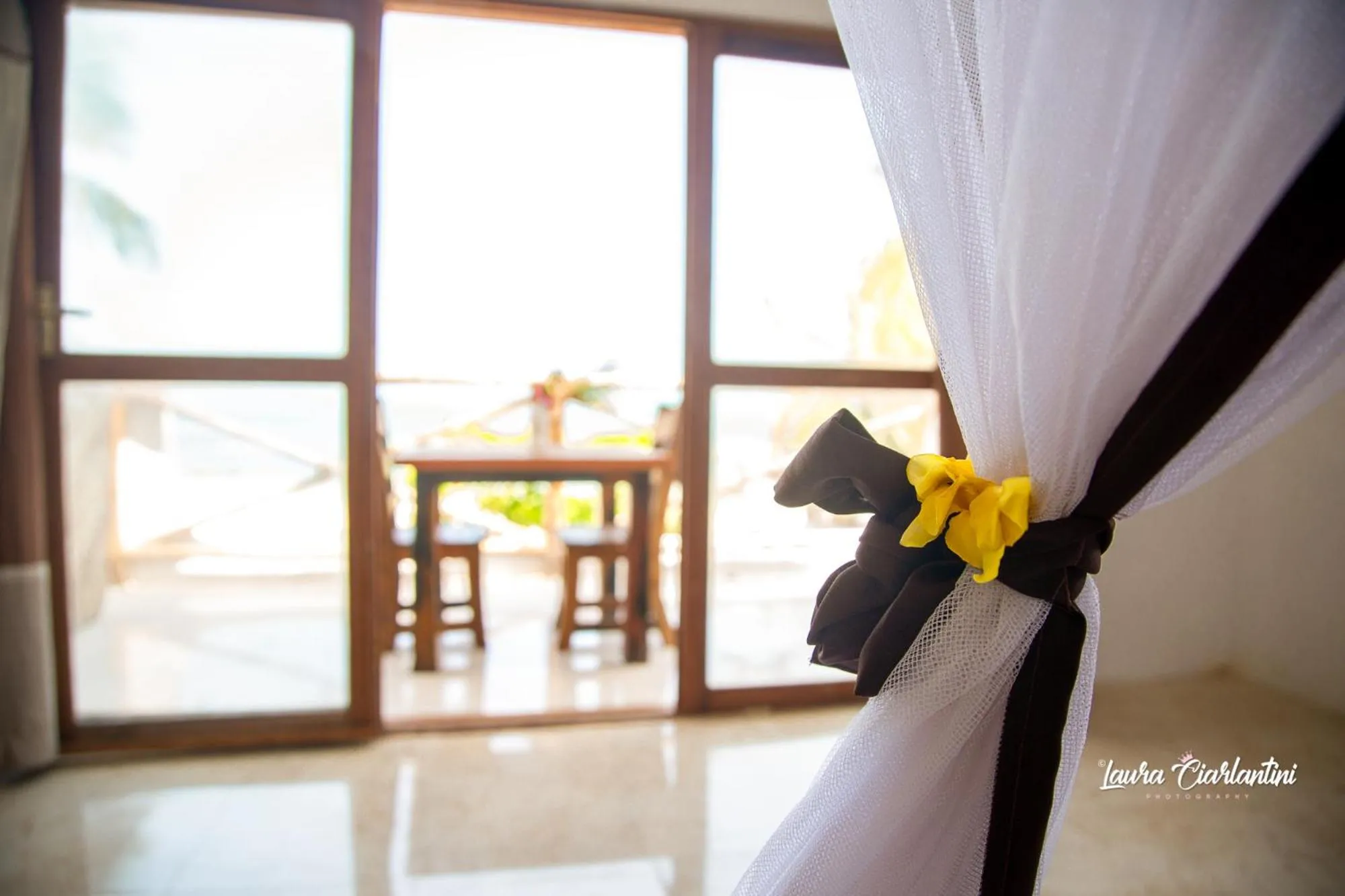 Bed in Uroa Zanzibar Vera Beach Hotel by Moonshine