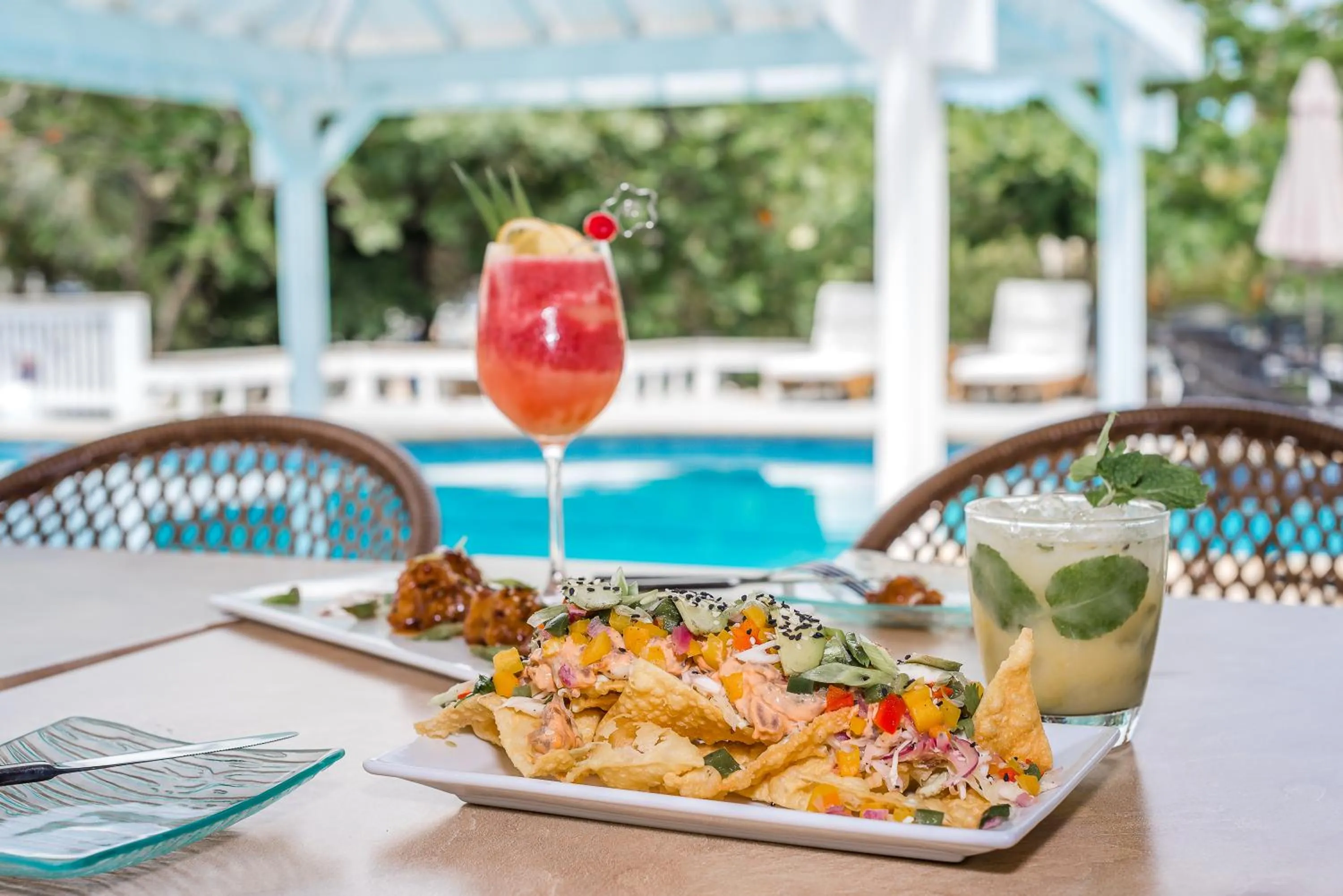 Food close-up in Barefoot Cay Resort
