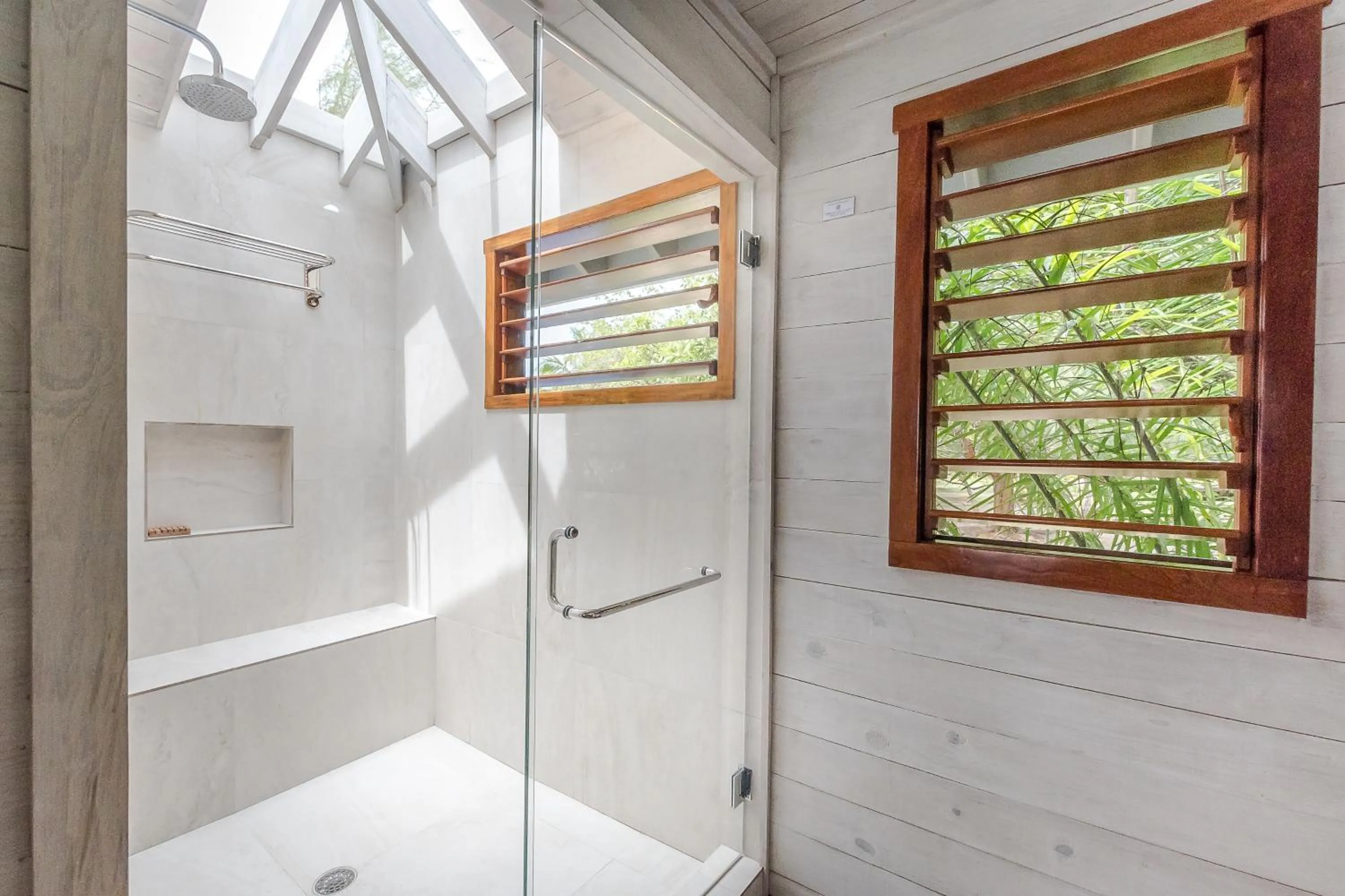 Shower in Barefoot Cay Resort