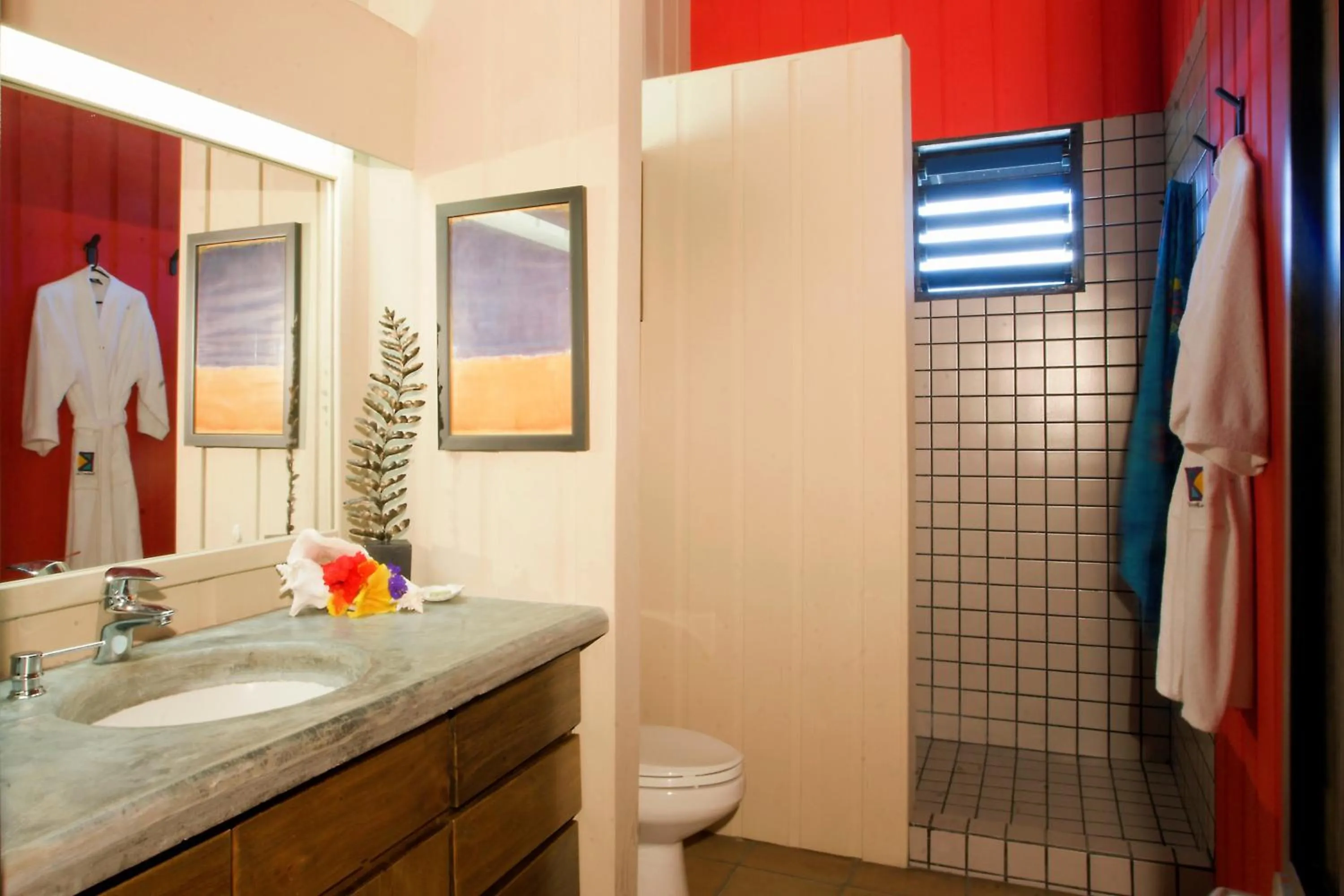 Bathroom in Barefoot Cay Resort
