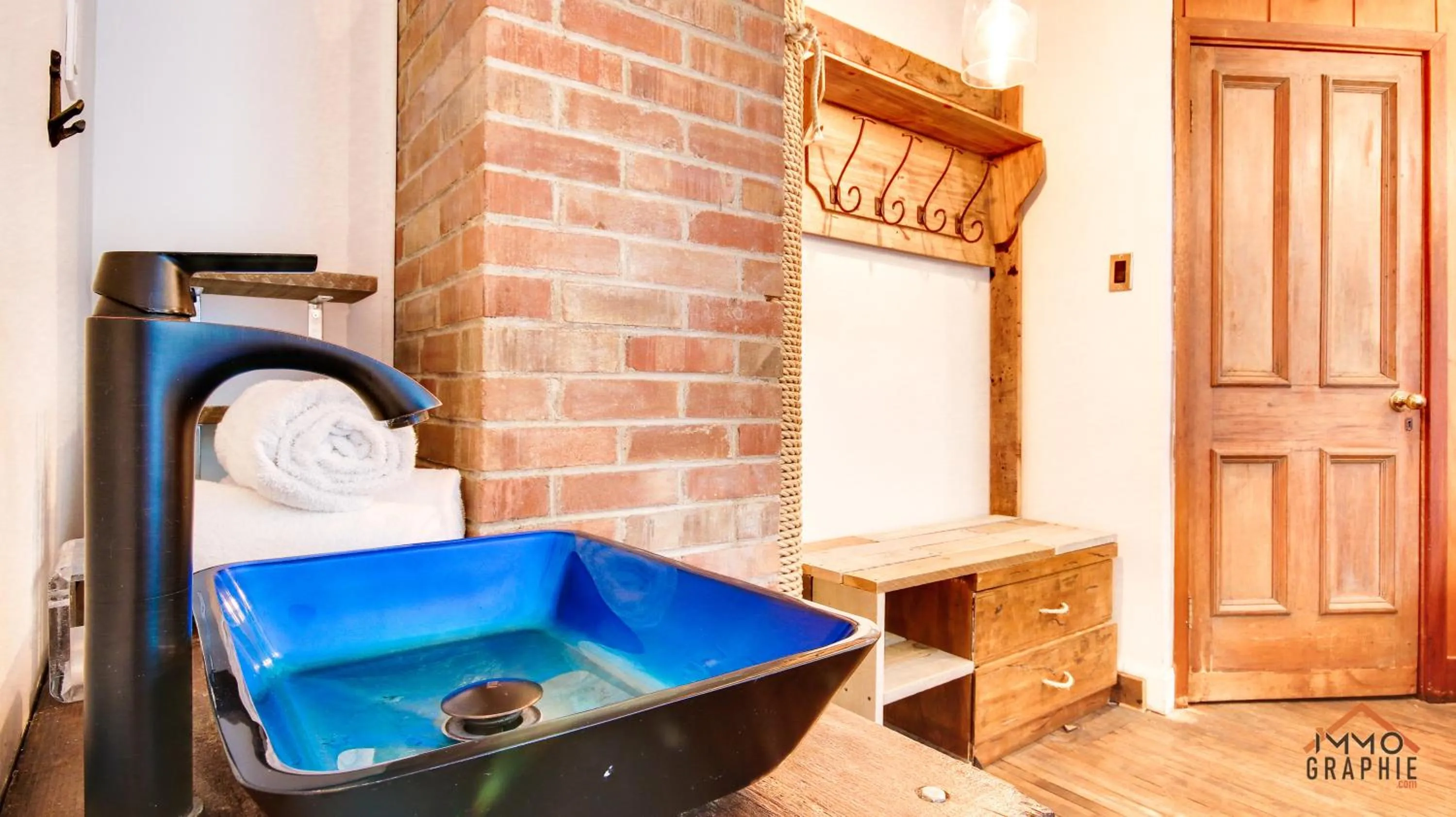 towels in Maison Cadorette