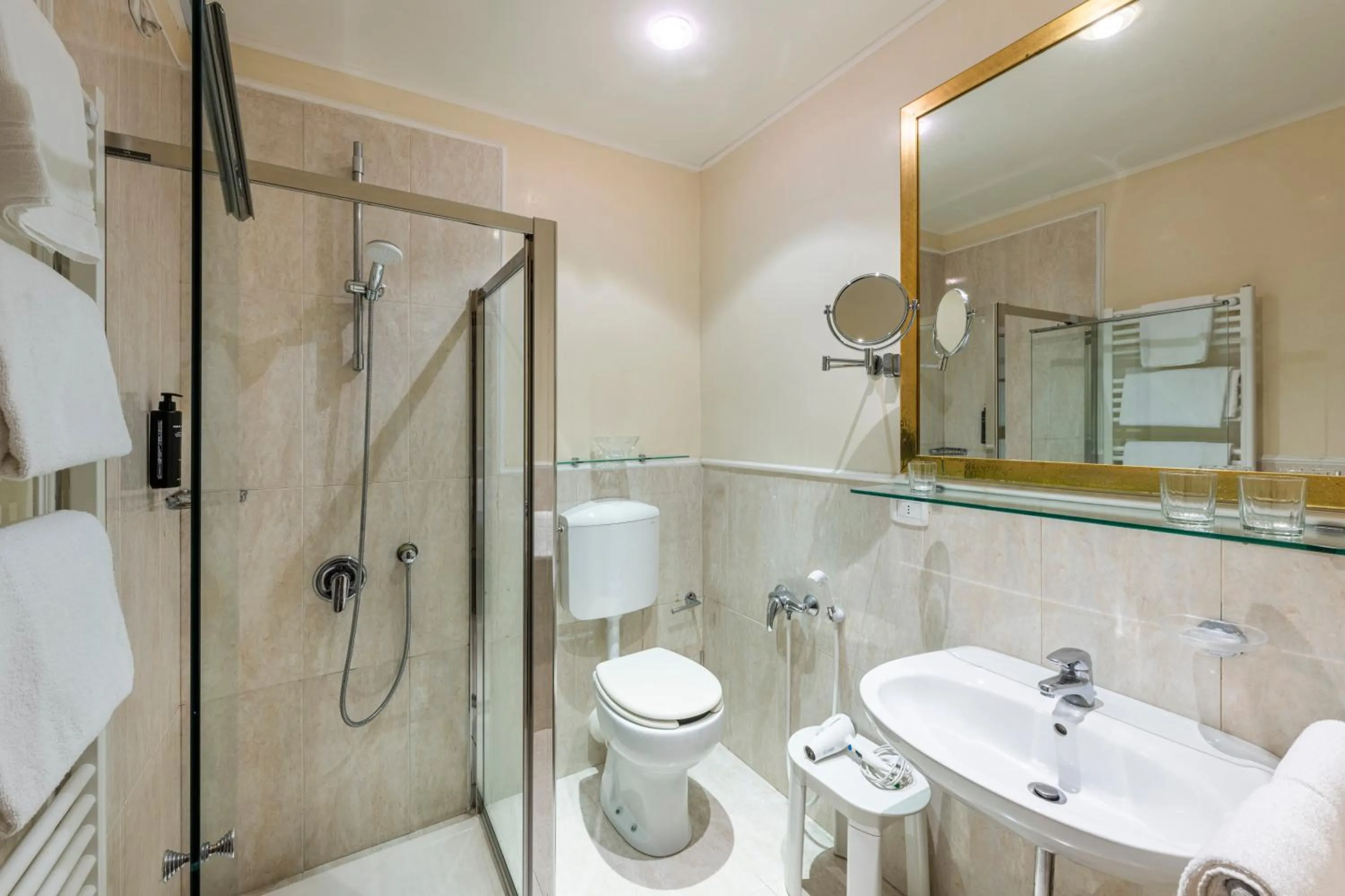 Shower in Hotel Casa Verardo Residenza d'Epoca