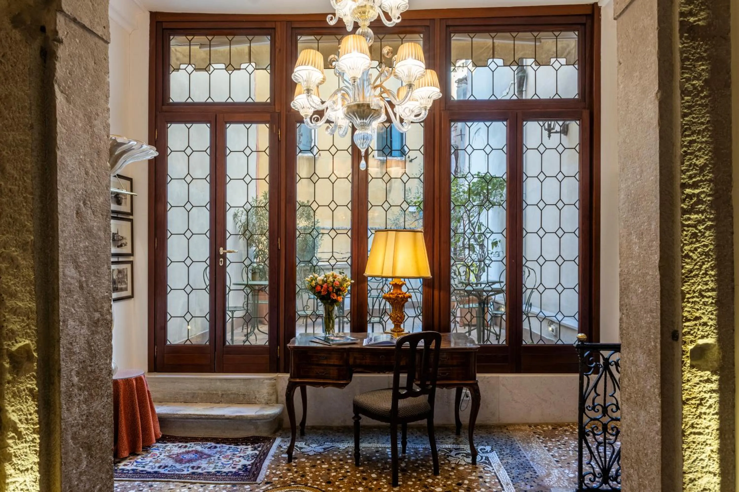 Seating area in Hotel Casa Verardo Residenza d'Epoca