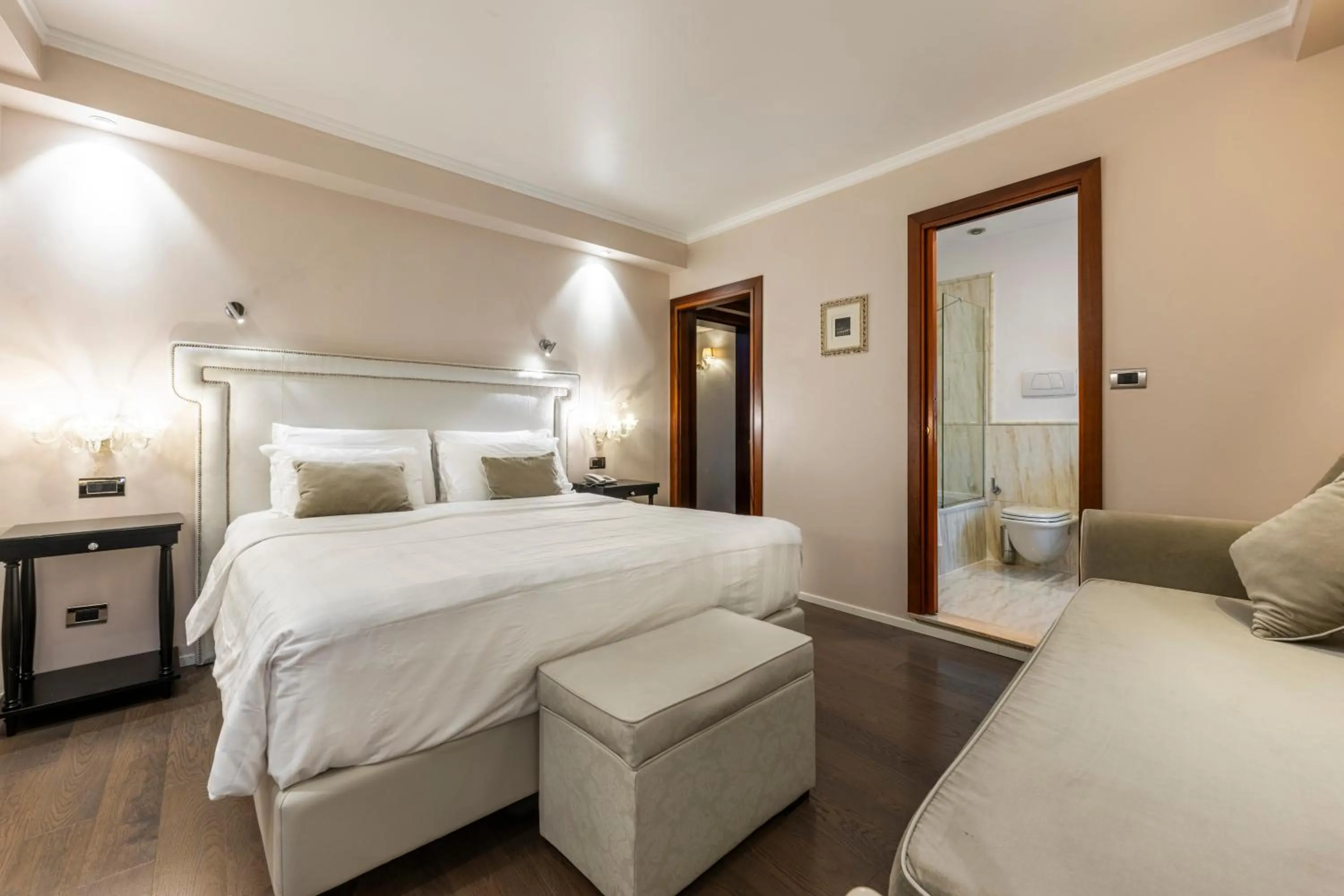 Bed in Hotel Casa Verardo Residenza d'Epoca