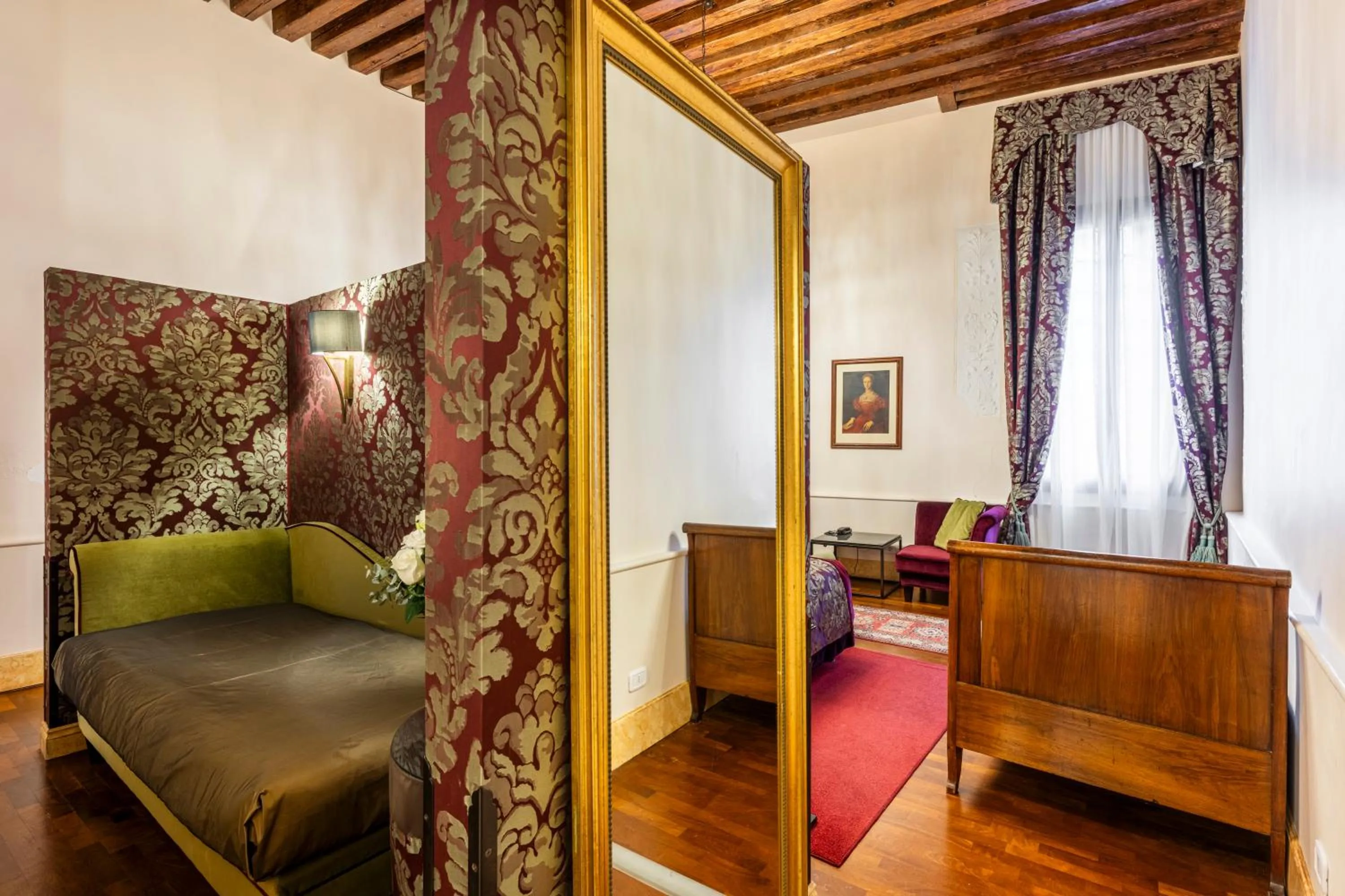 Bed in Hotel Casa Verardo Residenza d'Epoca