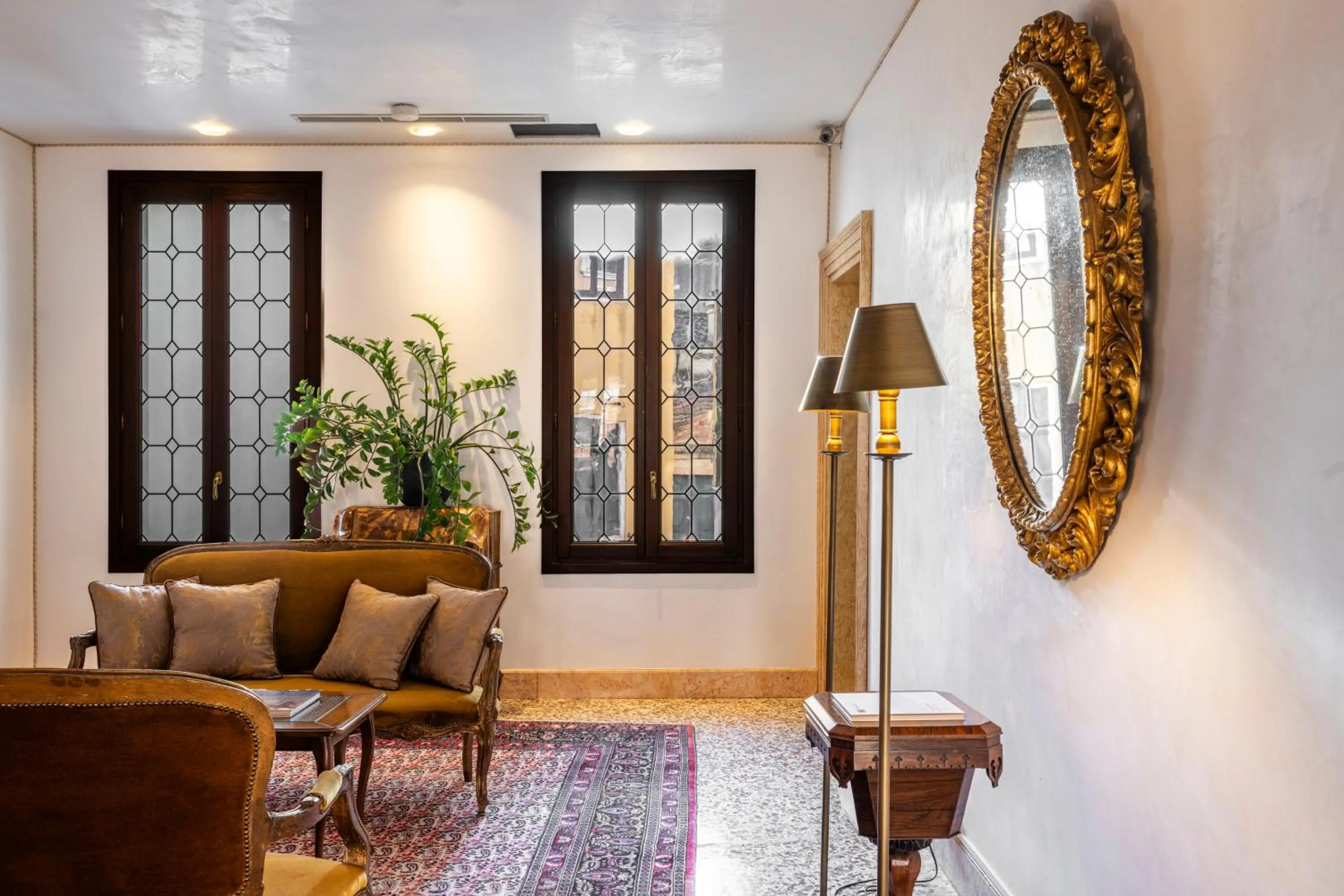 Seating area in Hotel Casa Verardo Residenza d'Epoca