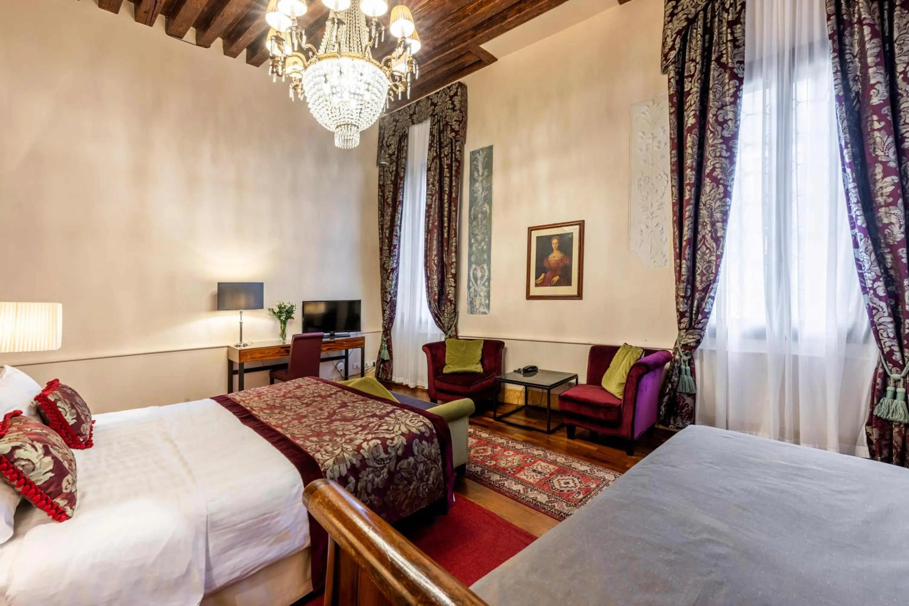 Bed in Hotel Casa Verardo Residenza d'Epoca