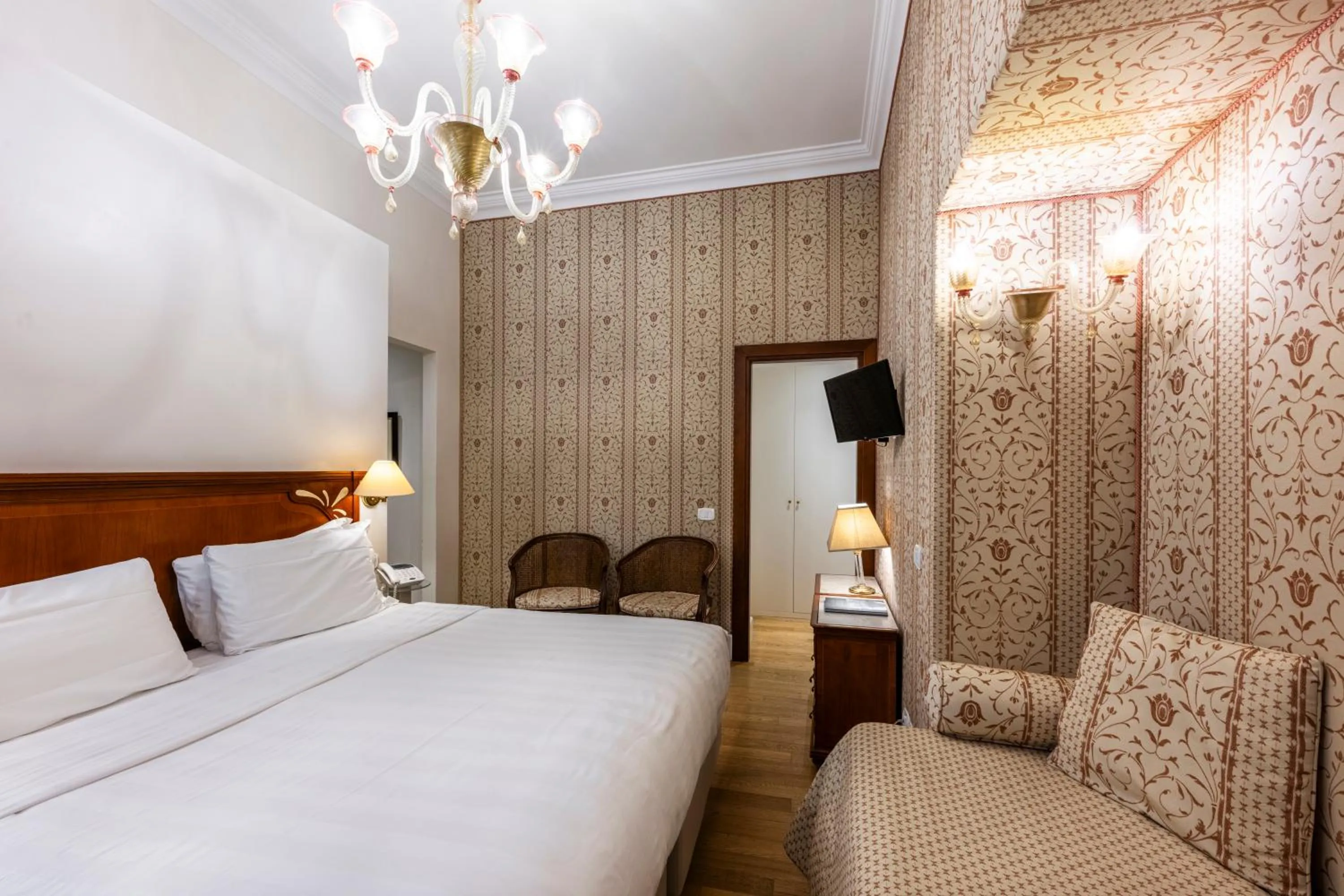 Bed in Hotel Casa Verardo Residenza d'Epoca