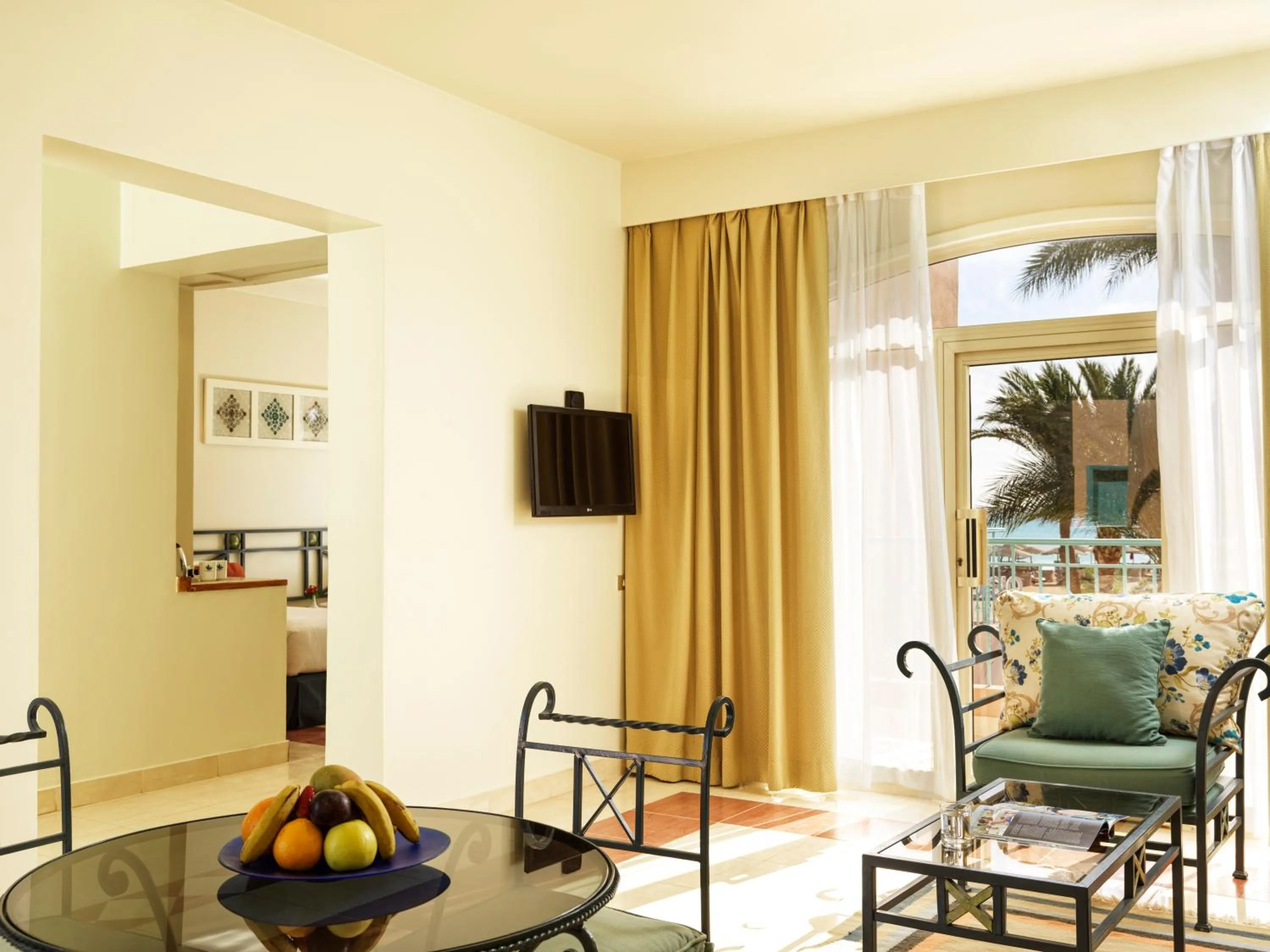 Living room in Club Paradisio El Gouna Red Sea