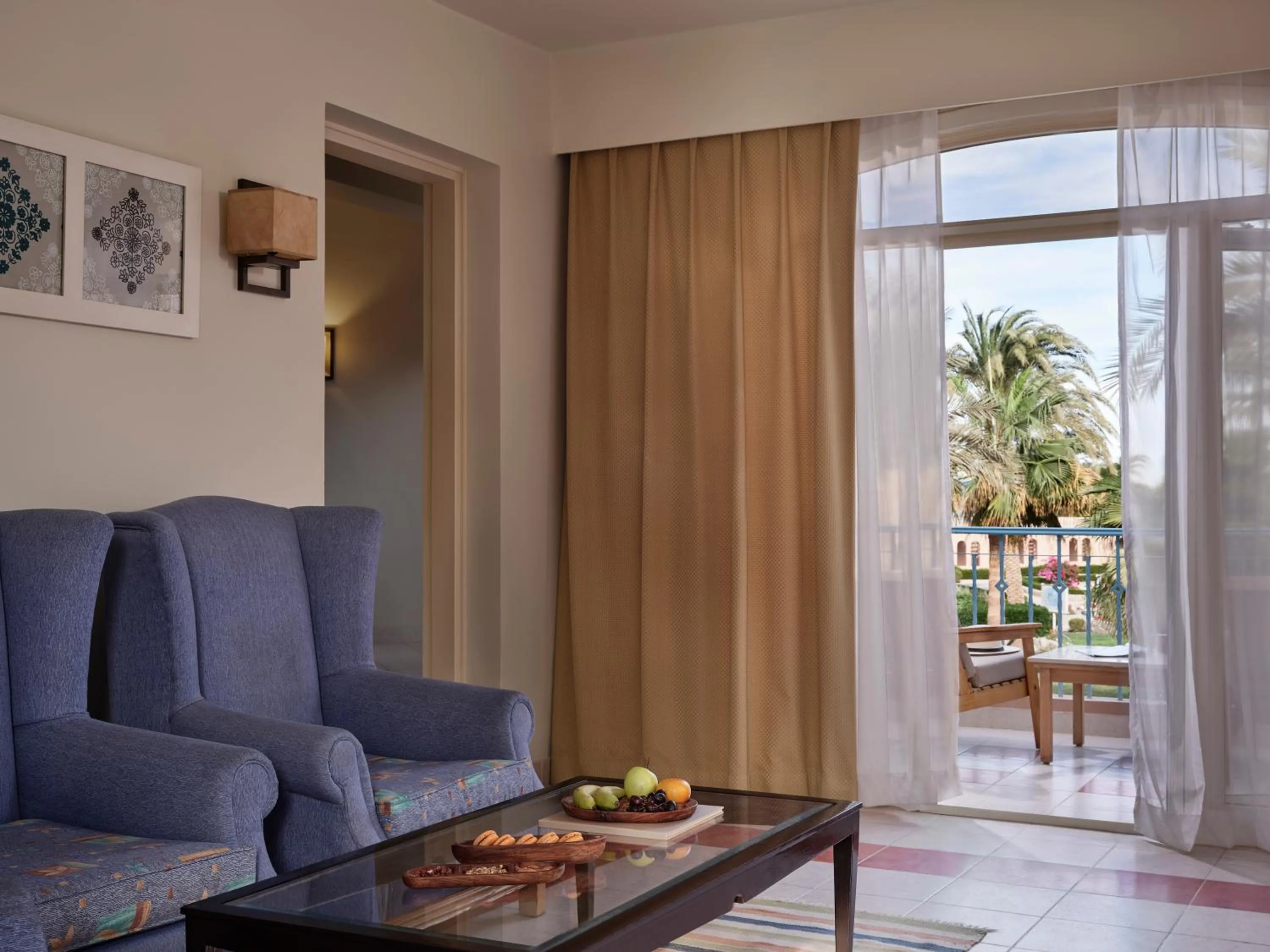 Living room in Club Paradisio El Gouna Red Sea