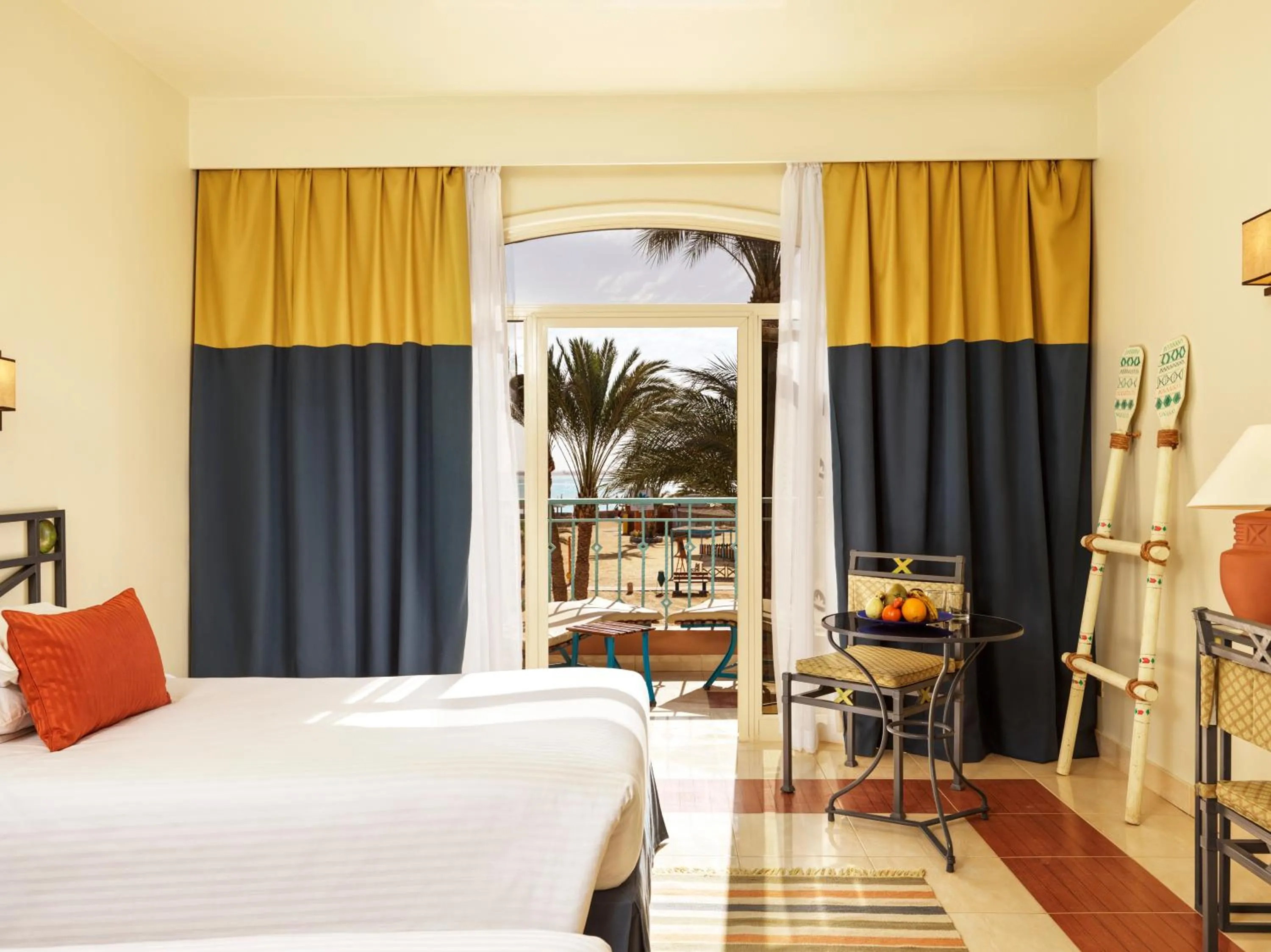 Bedroom, Bed in Club Paradisio El Gouna Red Sea