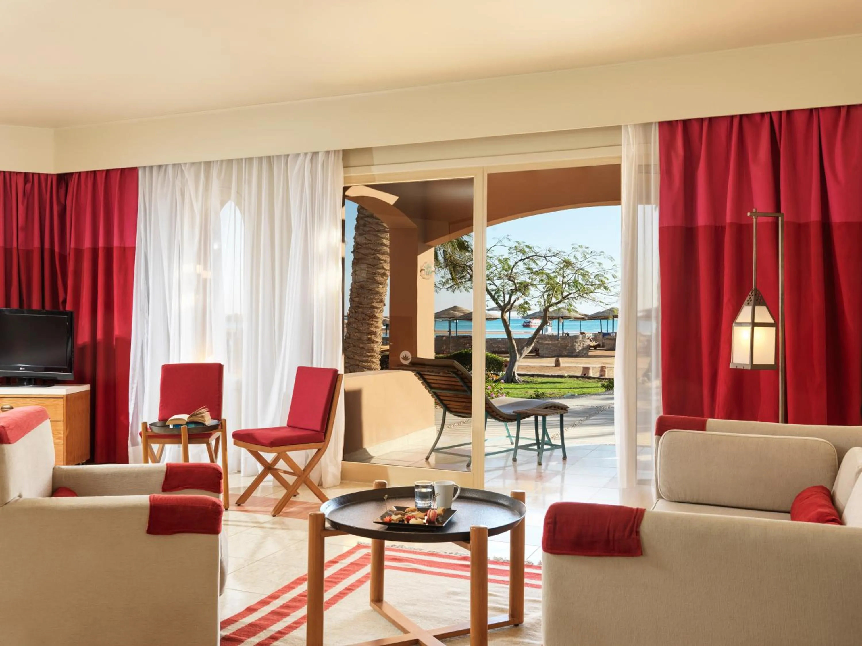 Living room in Club Paradisio El Gouna Red Sea