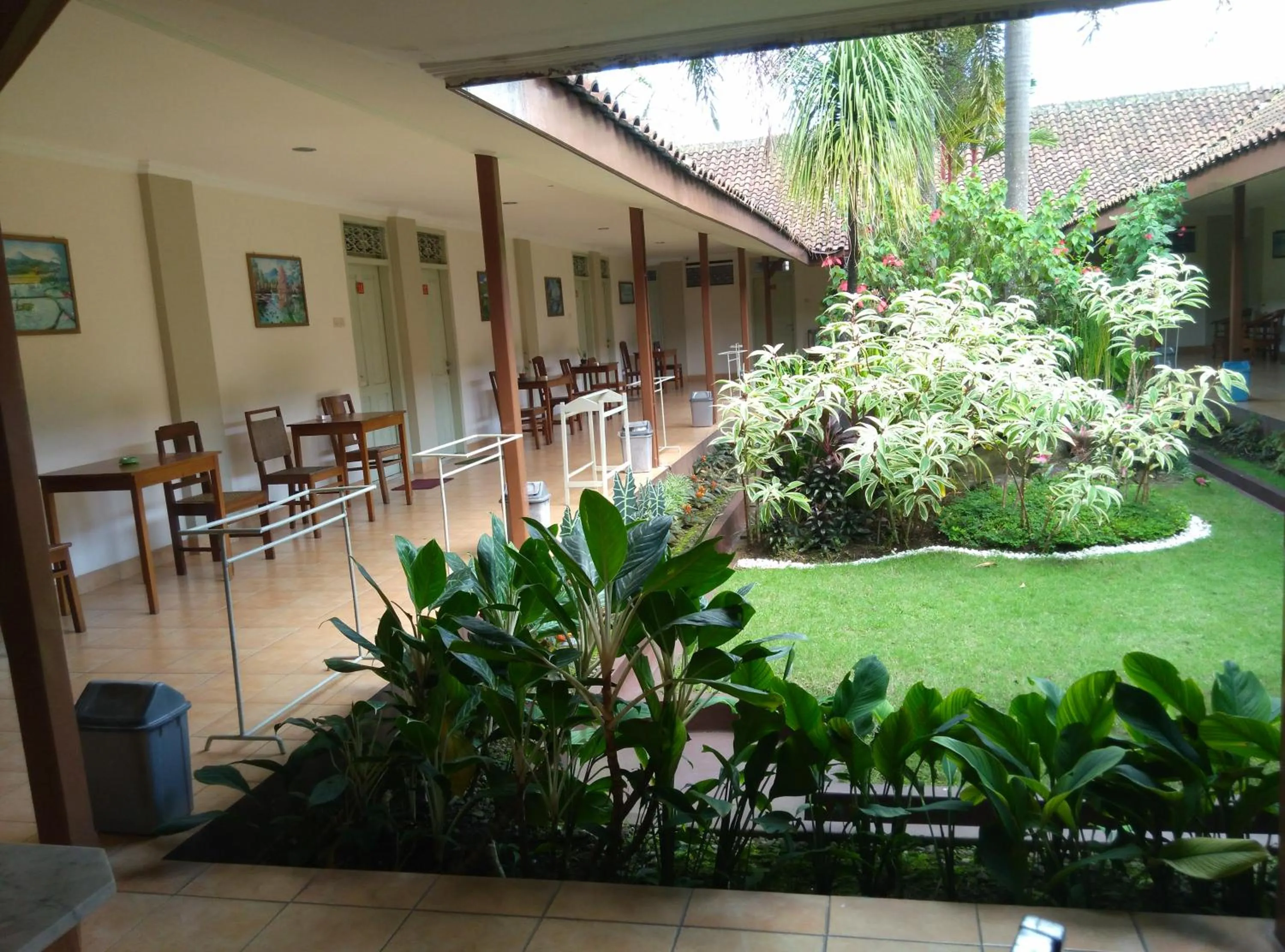 Garden in Hotel Besar Purwokerto