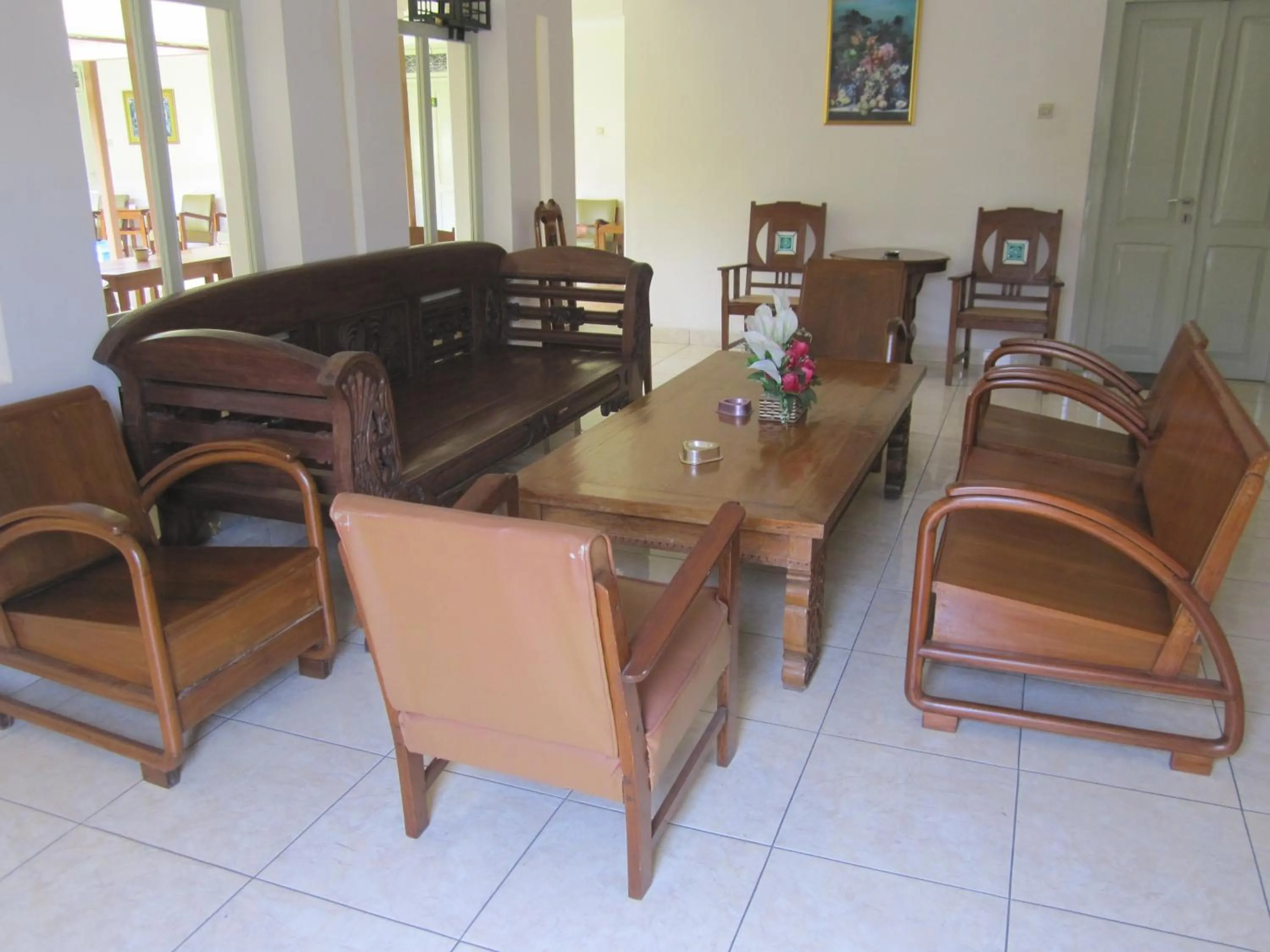 Lobby or reception in Hotel Besar Purwokerto