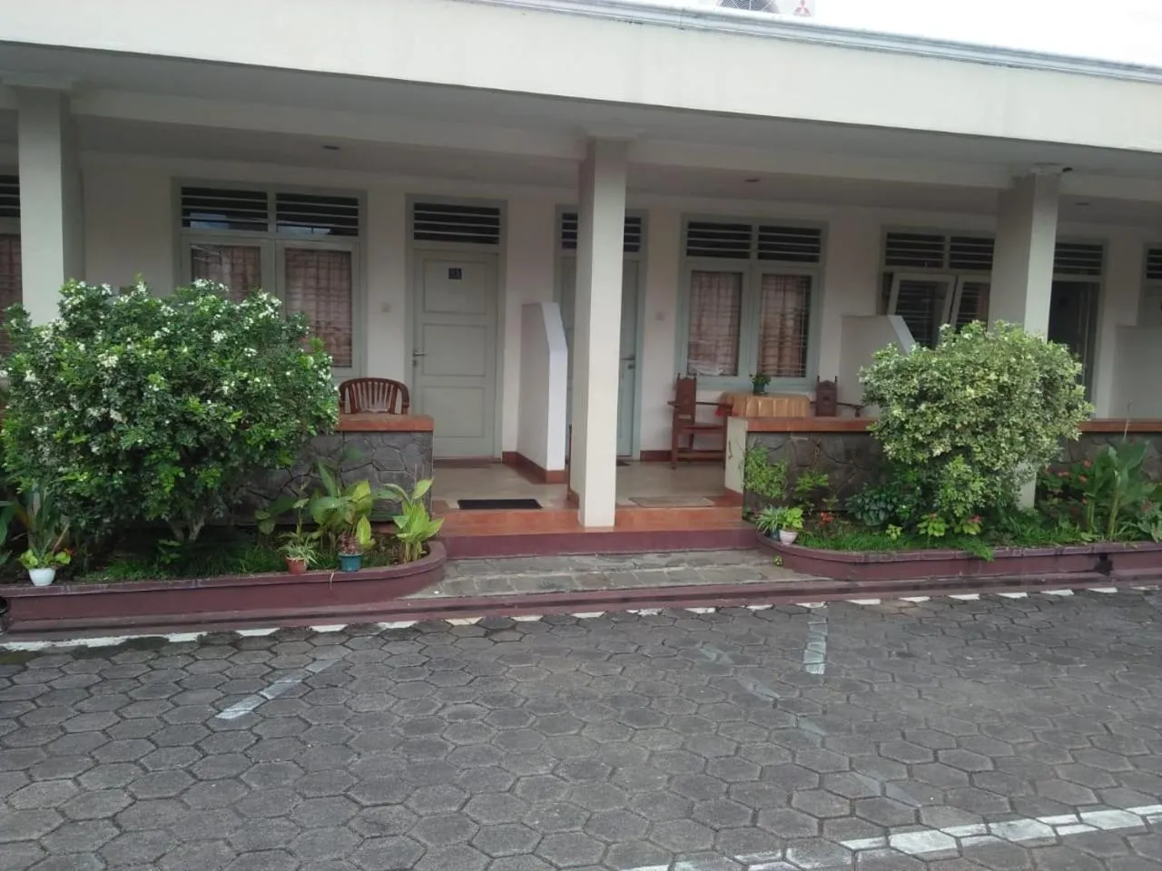 Patio in Hotel Besar Purwokerto