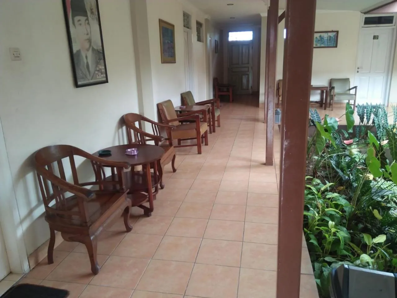 Patio in Hotel Besar Purwokerto