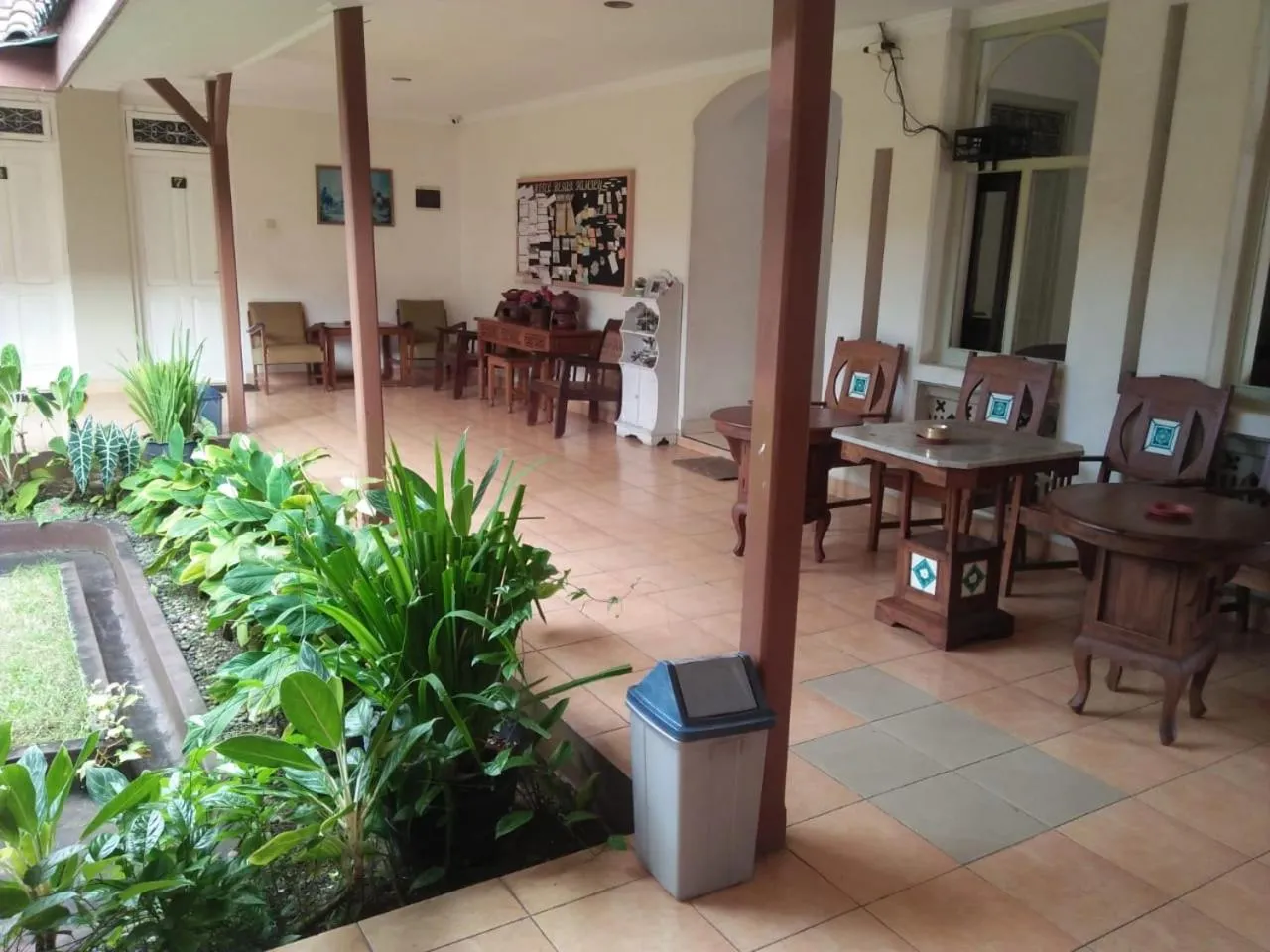 Patio in Hotel Besar Purwokerto