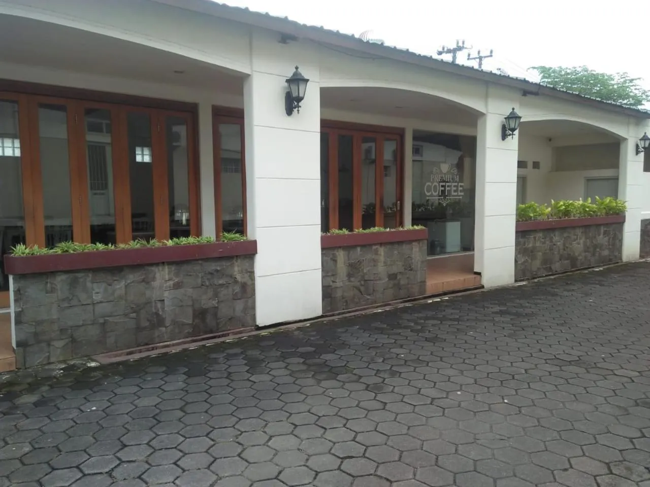 Patio in Hotel Besar Purwokerto
