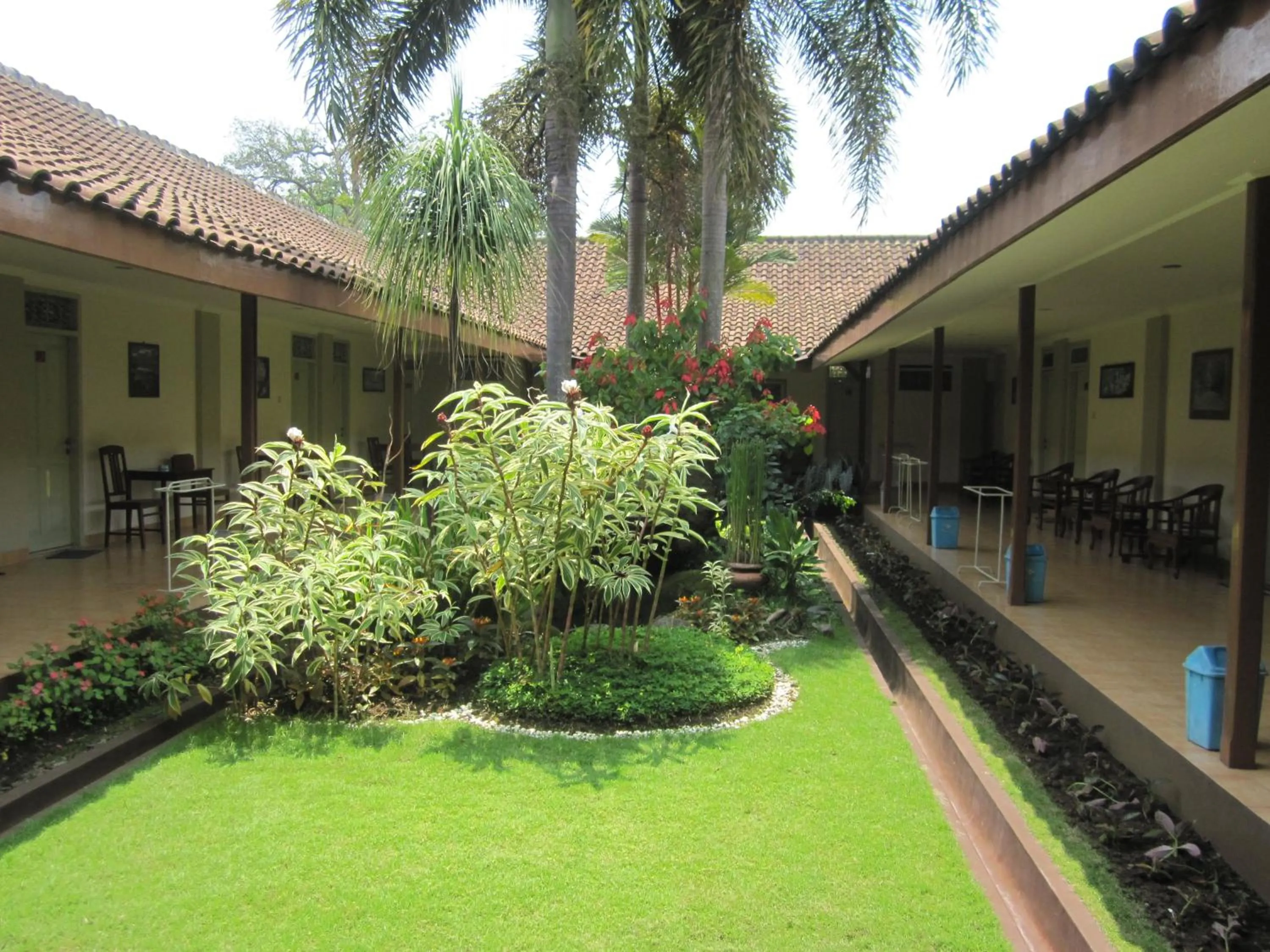 Decorative detail in Hotel Besar Purwokerto