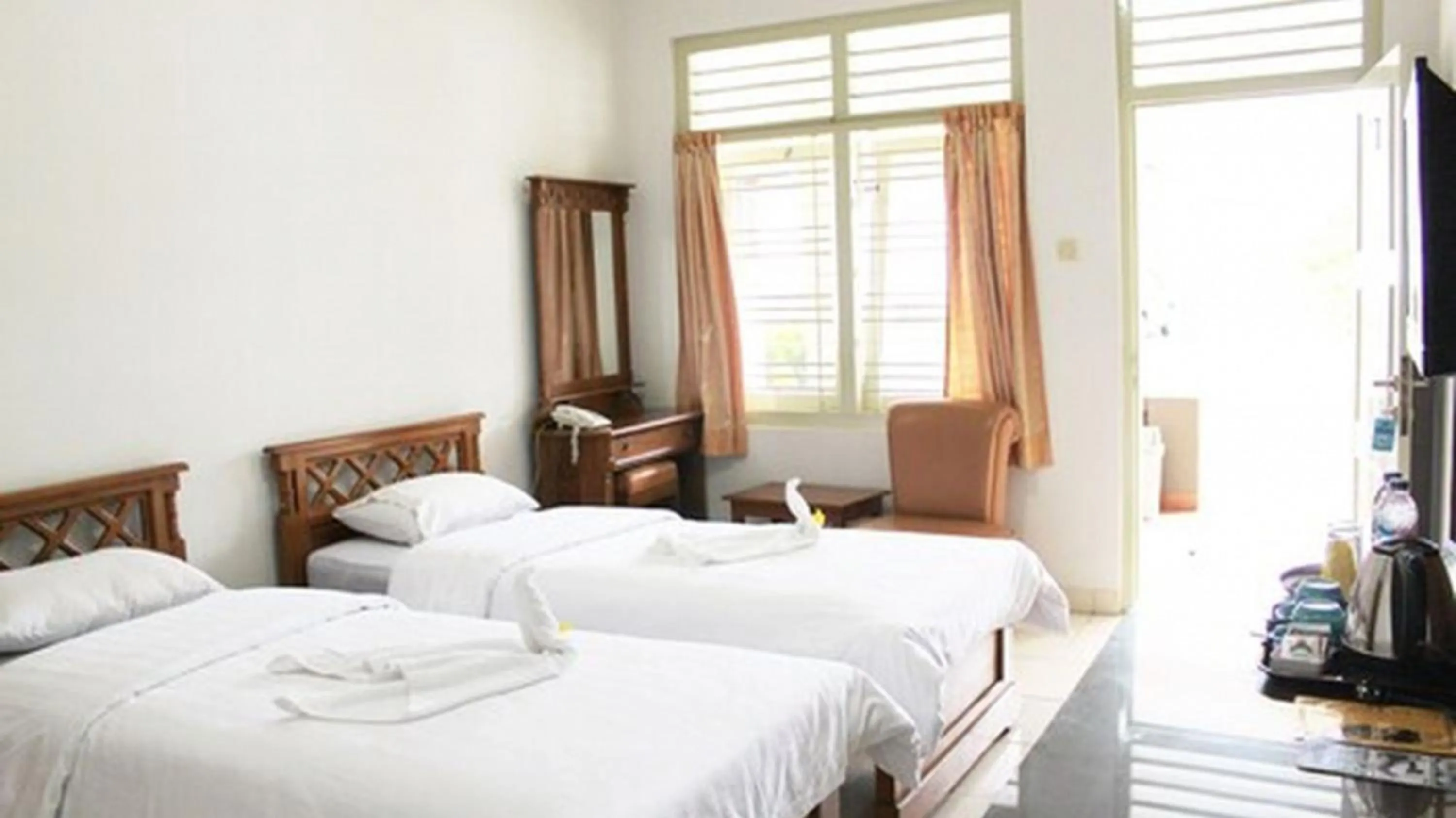 Bed in Hotel Besar Purwokerto