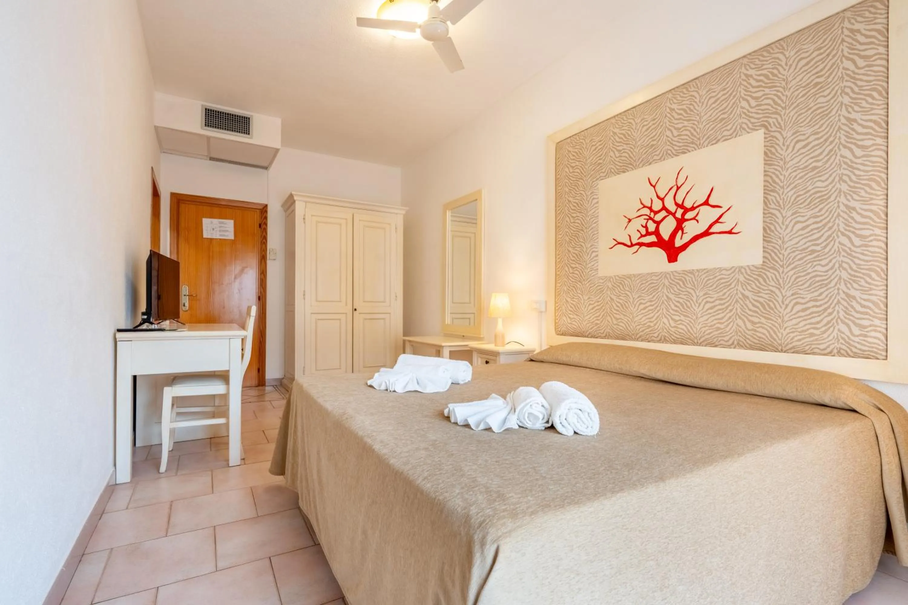 Bed in A.I.R. Hotel Gabbiano