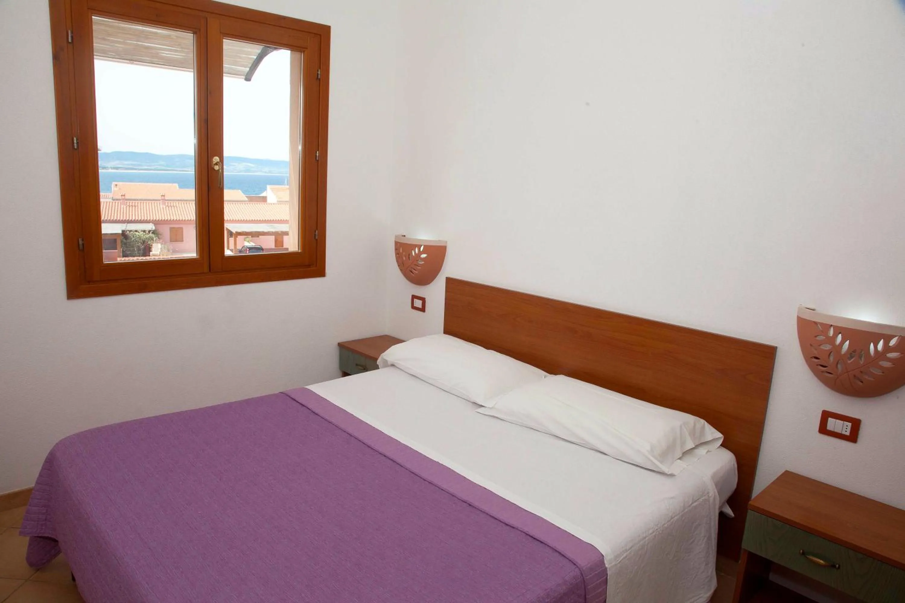 Bed in A.I.R. Hotel Gabbiano