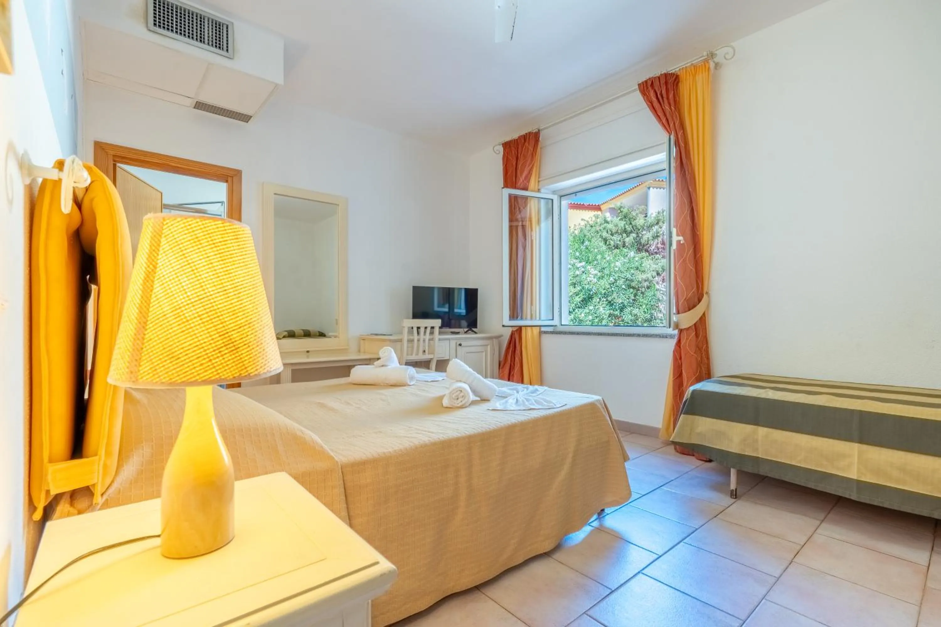 Bed in A.I.R. Hotel Gabbiano