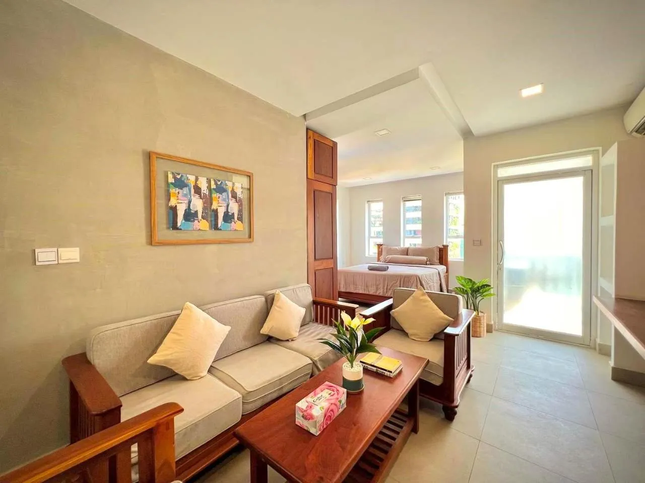 Living room in WH Bassac Residence